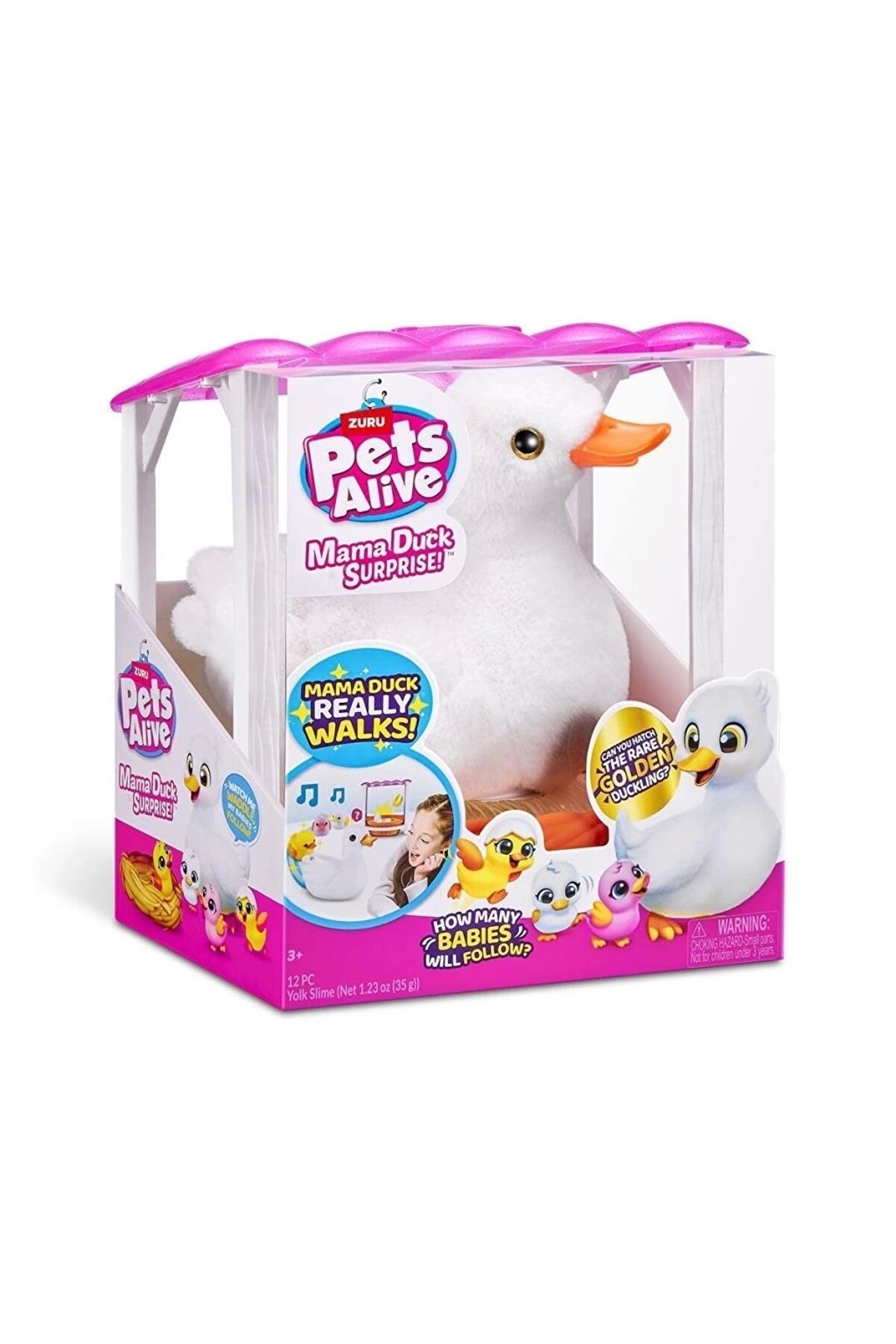 Vemora CEYLAN ADAM PEL03000 Pets Alive Anne ve Yavru Ördekler