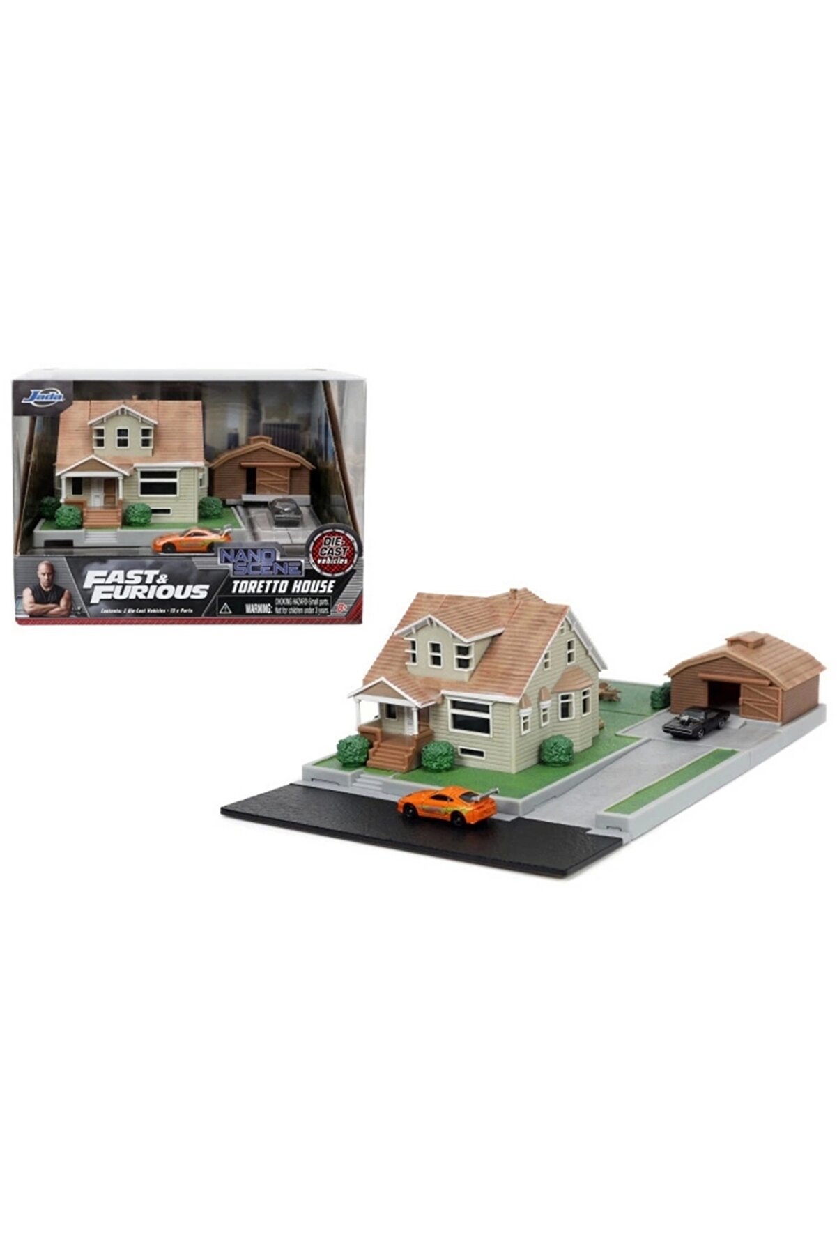 Jada CEYLAN ADAM F&F Nano Dom's House Display Diorama