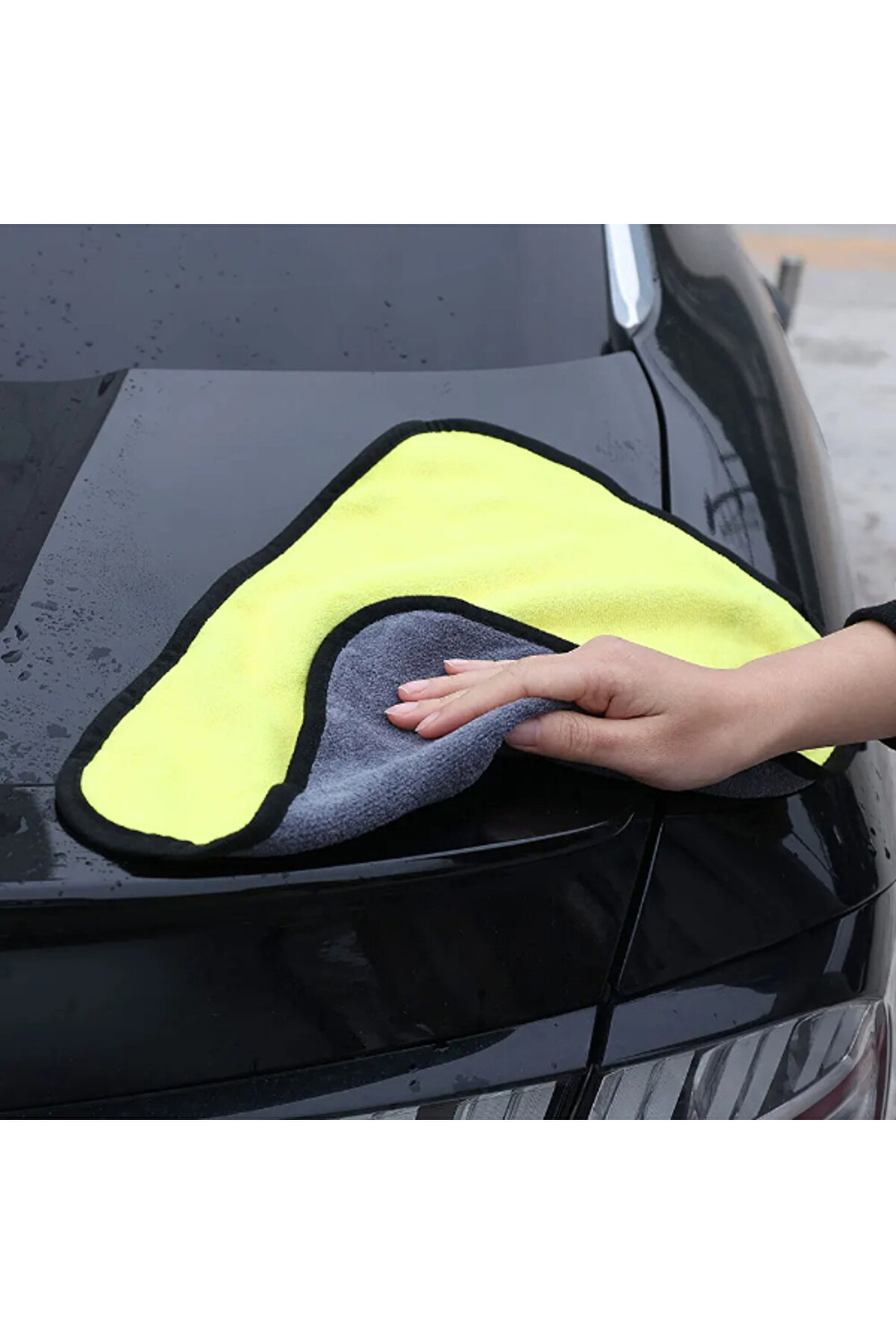 Ethab Ti̇caret Y&uuml;nl&uuml; Mi̇krofi̇ber Araba Temi̇zli̇k Bezi̇ 50X70 Cm