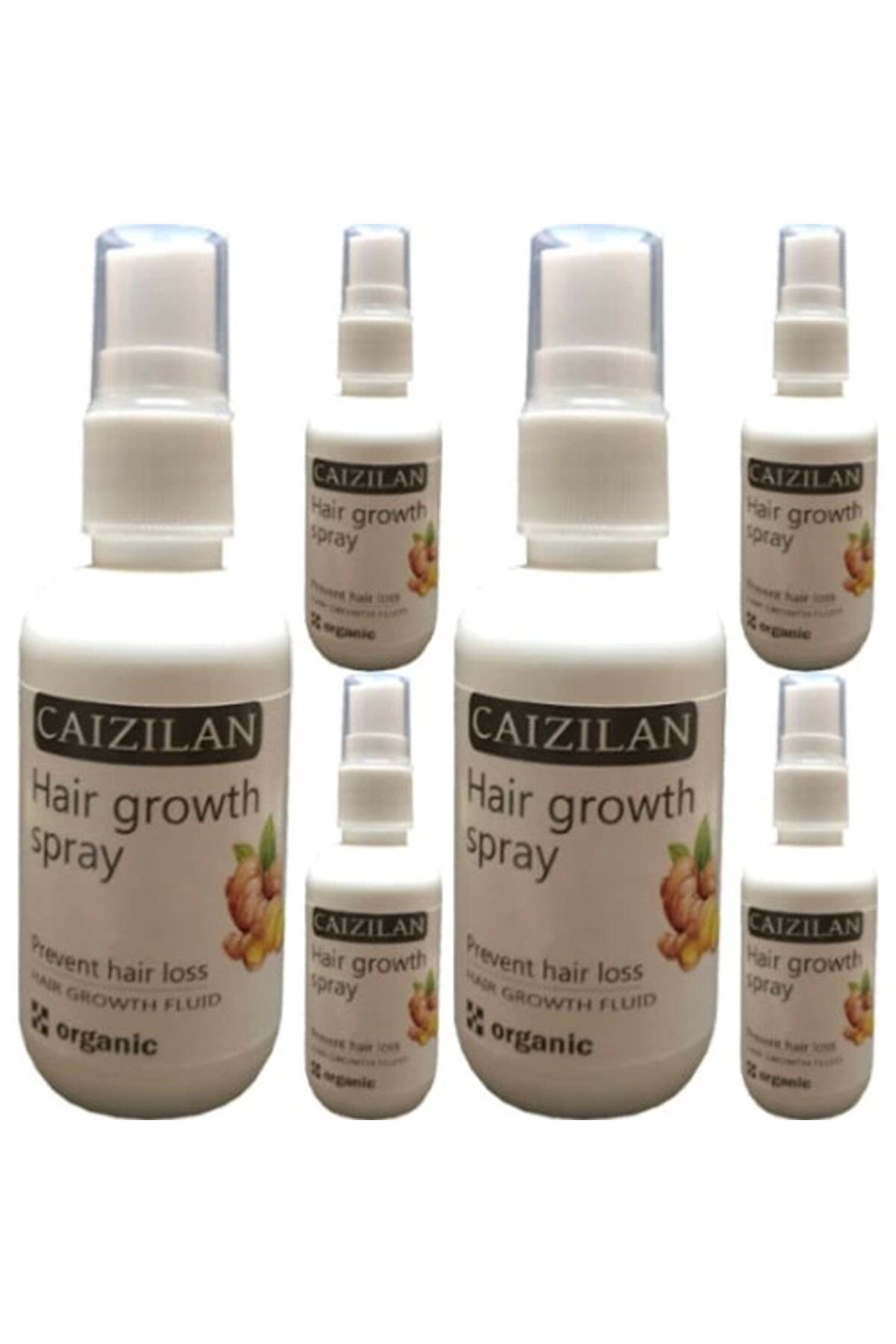Adoil Caizilan Hair Growth Spray 6 Adet Saç Boyutu Için Sprey 50 ml
