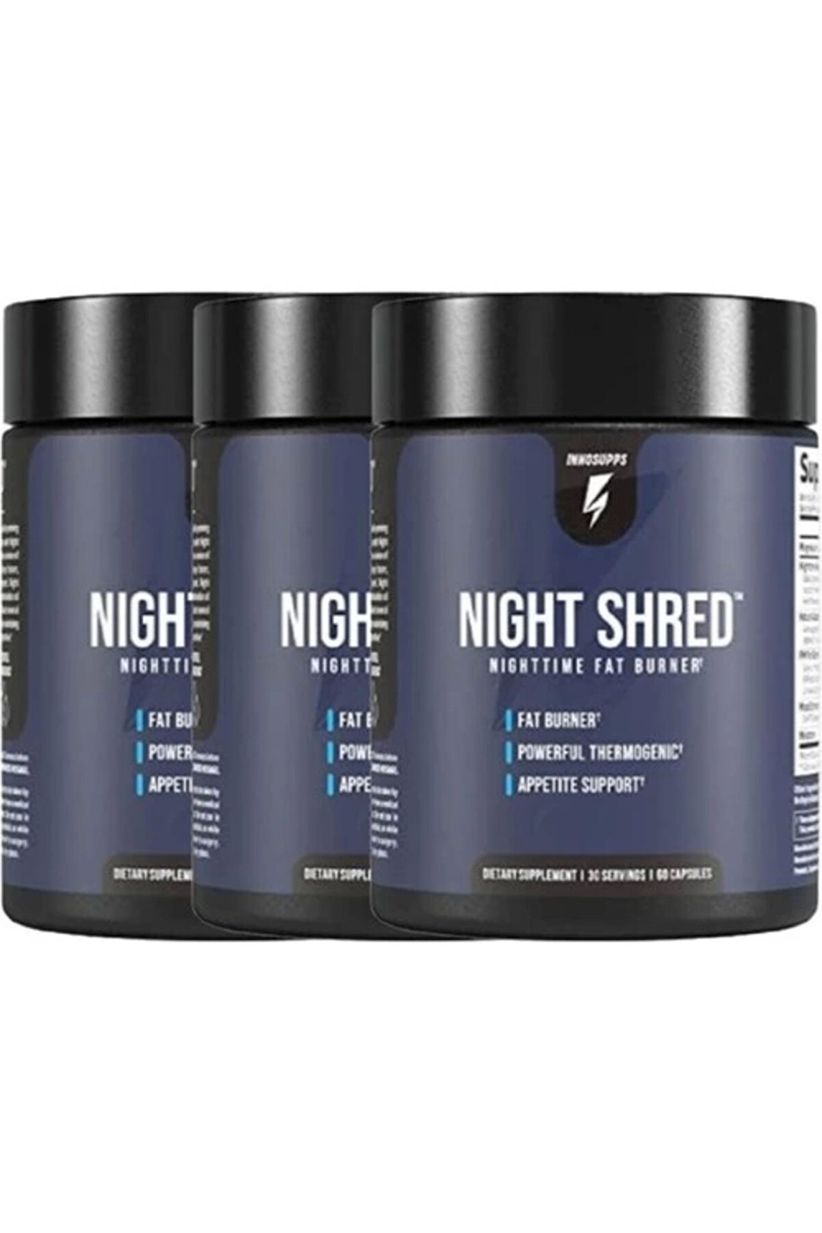 Adoi̇l Innosupps Ni̇ght Shred 3L&uuml; Adet Ni̇ghtti̇me Fatburner Tvi̇pof-92-40395 60 Caps