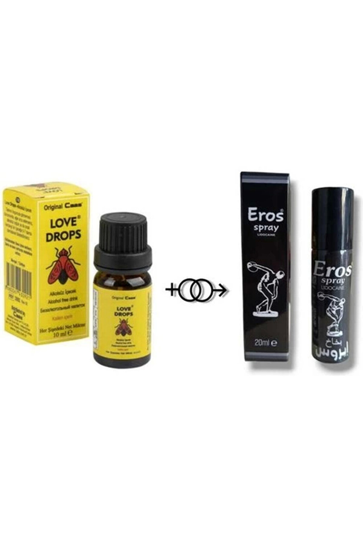 Adoil Love Drops Kadınlara Özel Damla + Eros Sprey