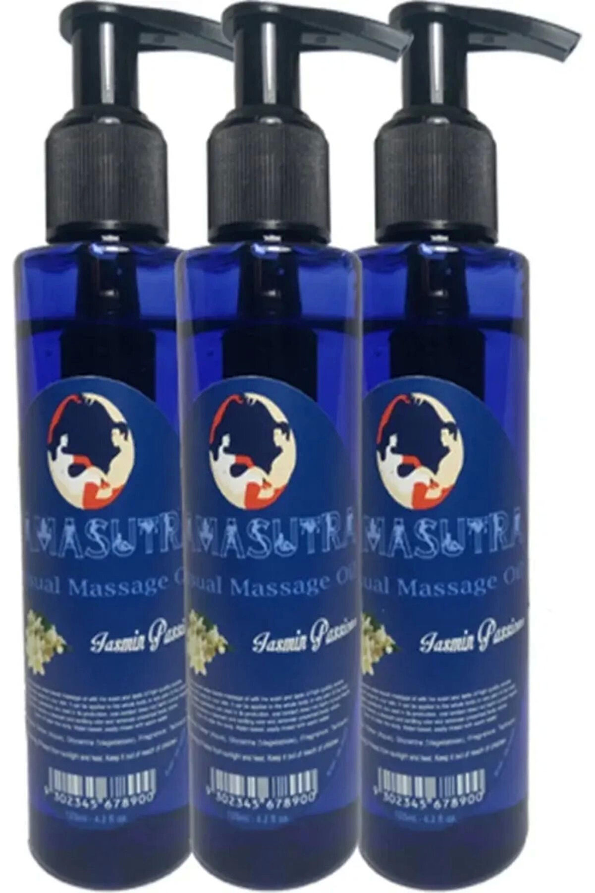 Adoil Kayganlaştırıcı Yasemin Aromalı Jel - Lubricant Jasmine Flavored Gel 375 ml X 3 Adet