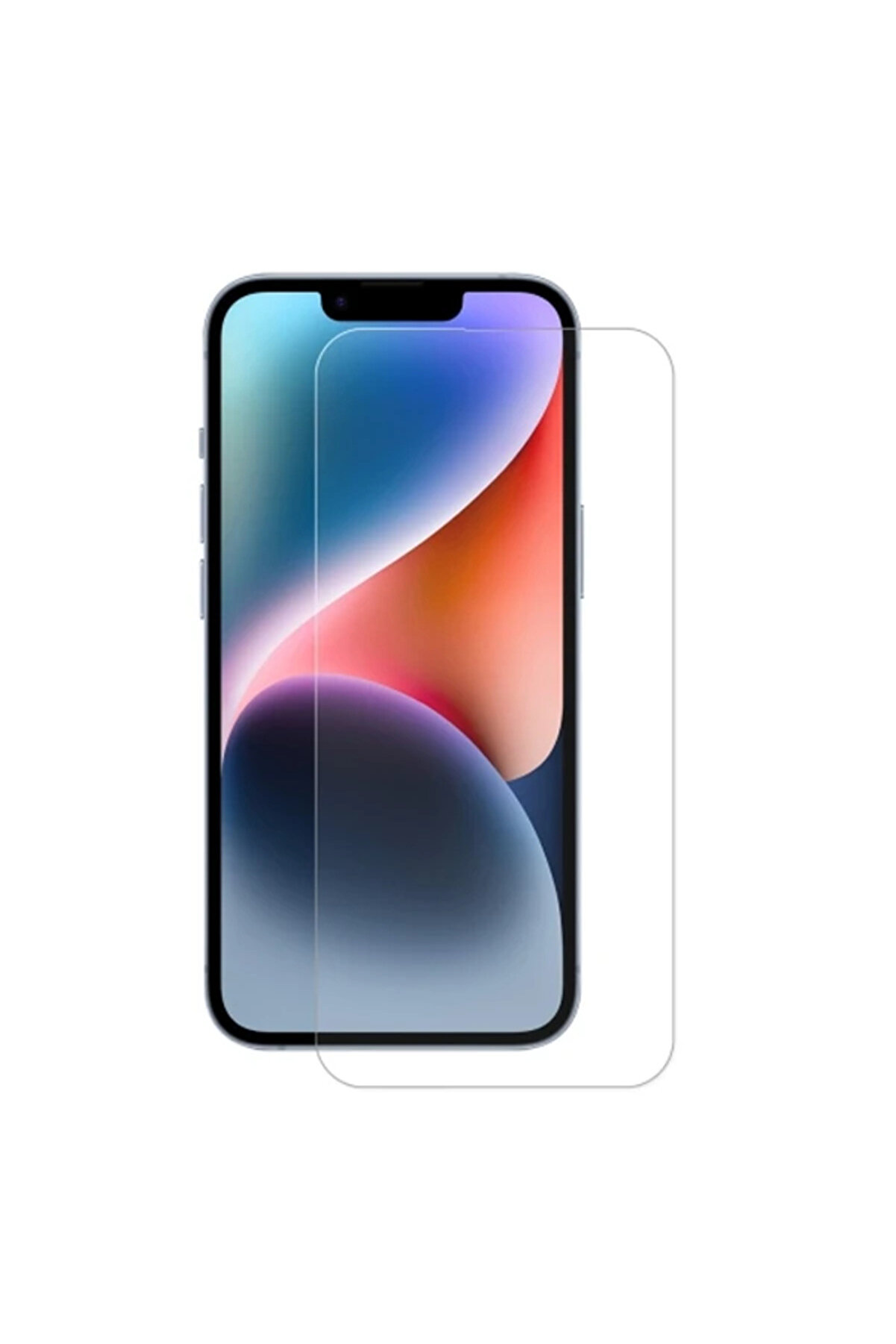 İsmiyle Al ALLY iPhone 14 6.1inç Tempered Kırılmaz Cam Ekran Koruyucu-(1903) - DROPX9932-4880