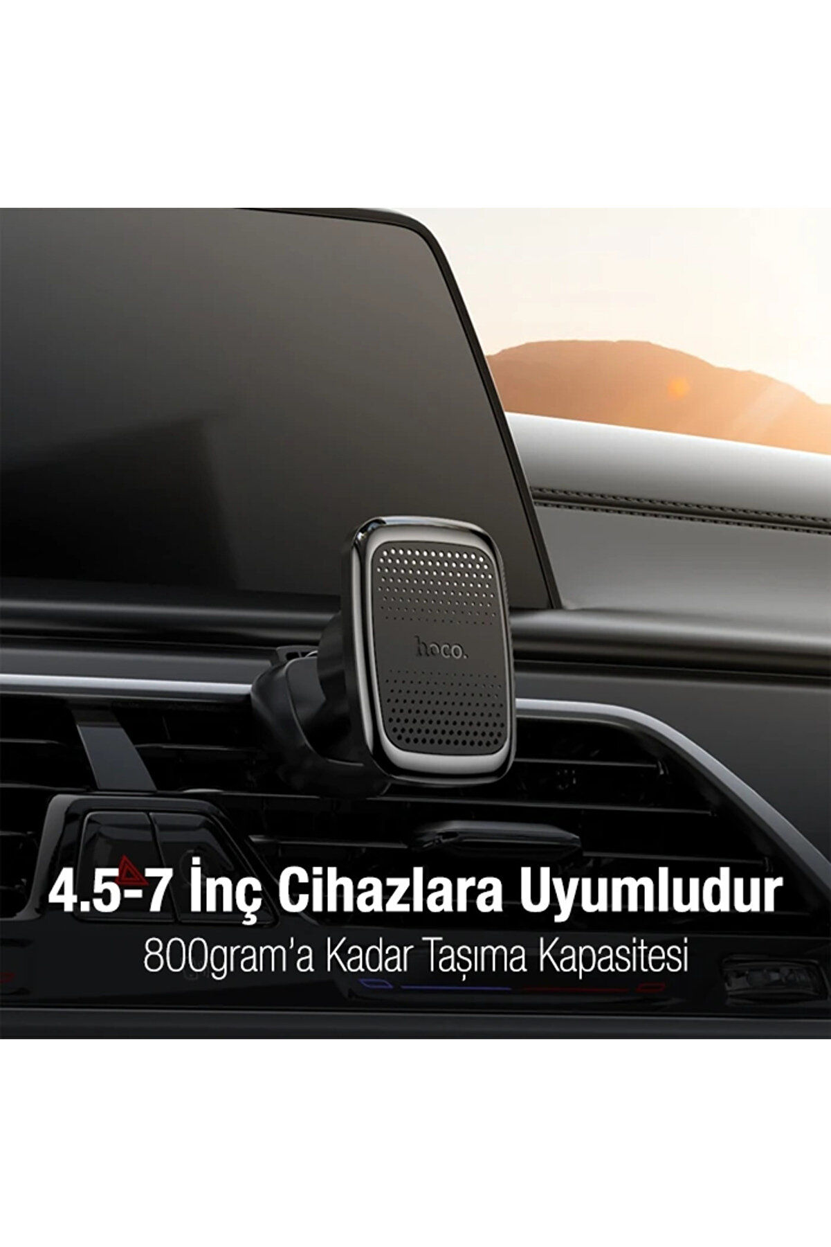 Hoco Ca106 Araç Havalandırma Bölmesi̇ Manyeti̇k Telefon Tutucu-(1903) - Brh029255-1577
