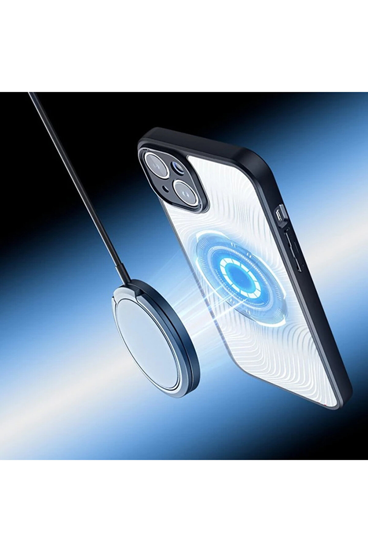 Dux Duci̇s İphone 14 Ai̇mo Seri̇es Magsafe Premi̇um Buzlu Sert Pc-Tpu Kılıf-(1903)