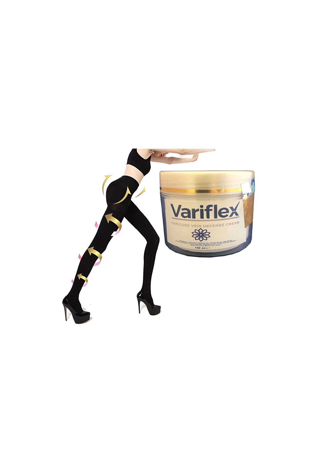 Adoil Variflex Krem 100 ml +(L-XL) Mikro Kapsüllü Şekillendirici Tayt