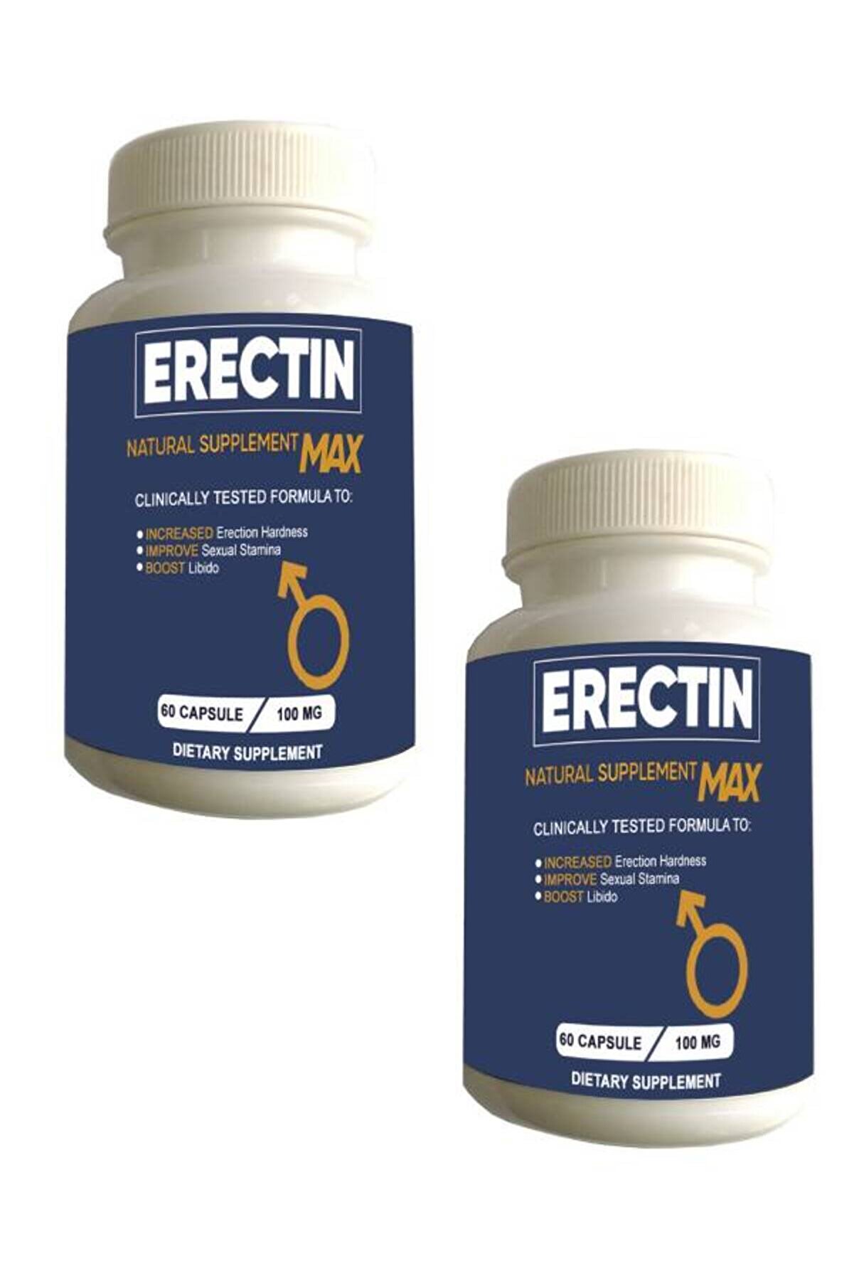 Adoi̇l Erecti̇n Max Erkeklere Özel Geli̇şti̇rme 60 Lı Destekleyi̇ci̇ X 2 Adet+Lustra Masaj Yağı İle 30 Ml