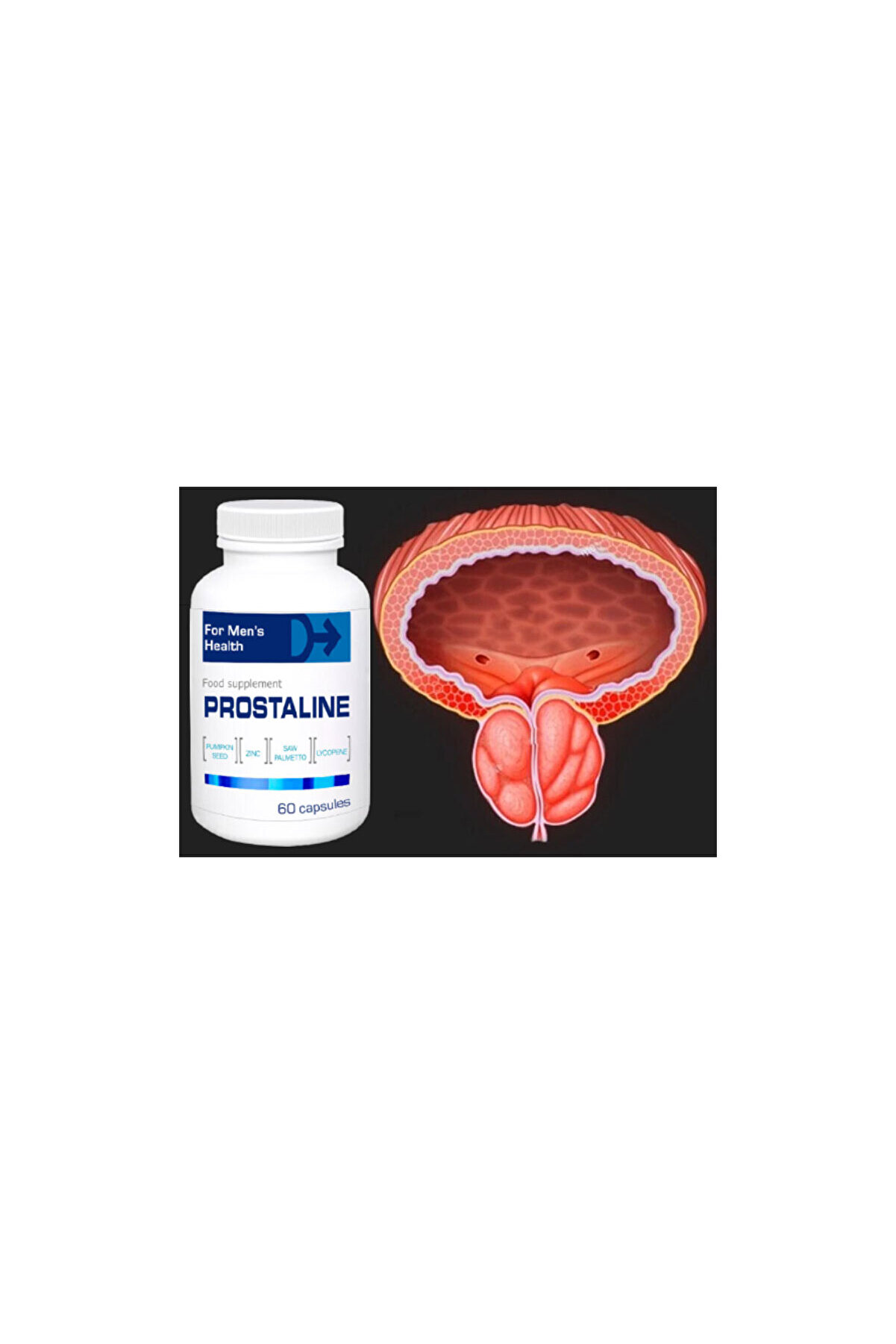 Prostali̇ne Erkeklere Özel Destekleyi̇ci̇ 60 Lı X 1 Adet+Jelle