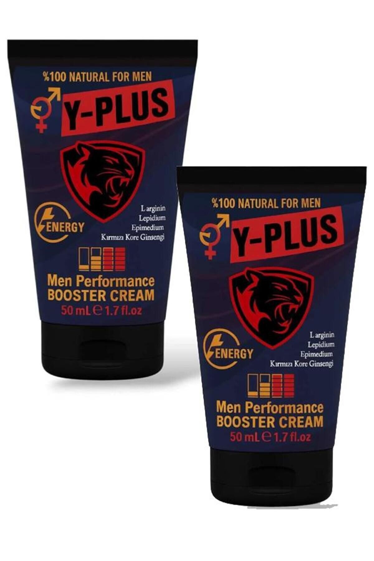 Adoil Y-plus Men Ginsengli Booster Red Korea Erk.eklere Ser.tleşt.irici Kremi 50 ml 2 Adet