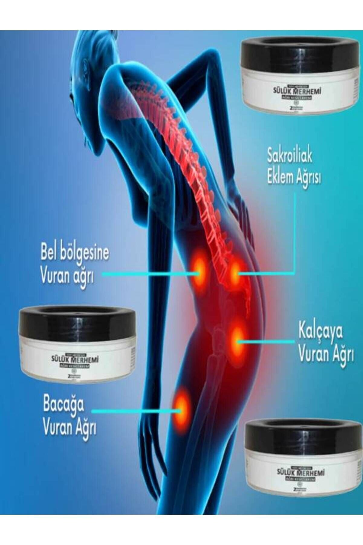 Muci̇zevi̇ Sülük Merhemi̇ Rahatlatıcı Masaj Kremi̇ 50 Ml 2 Adet