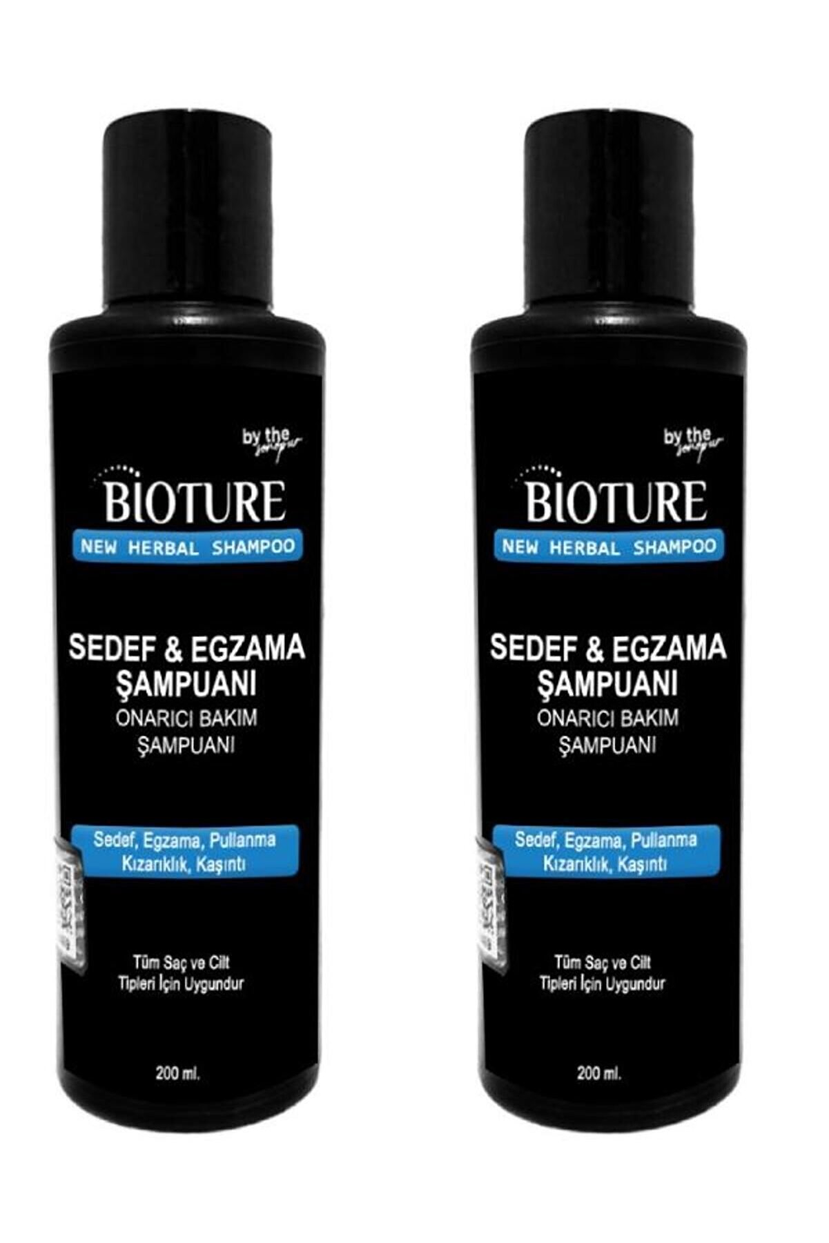 Adoi̇l Bi̇oture Eg.zama Sede.f Tahri̇batlarını Döküntüleri̇ni̇ Onaran Bakım Şampuanı 200 Ml X 2 Ad