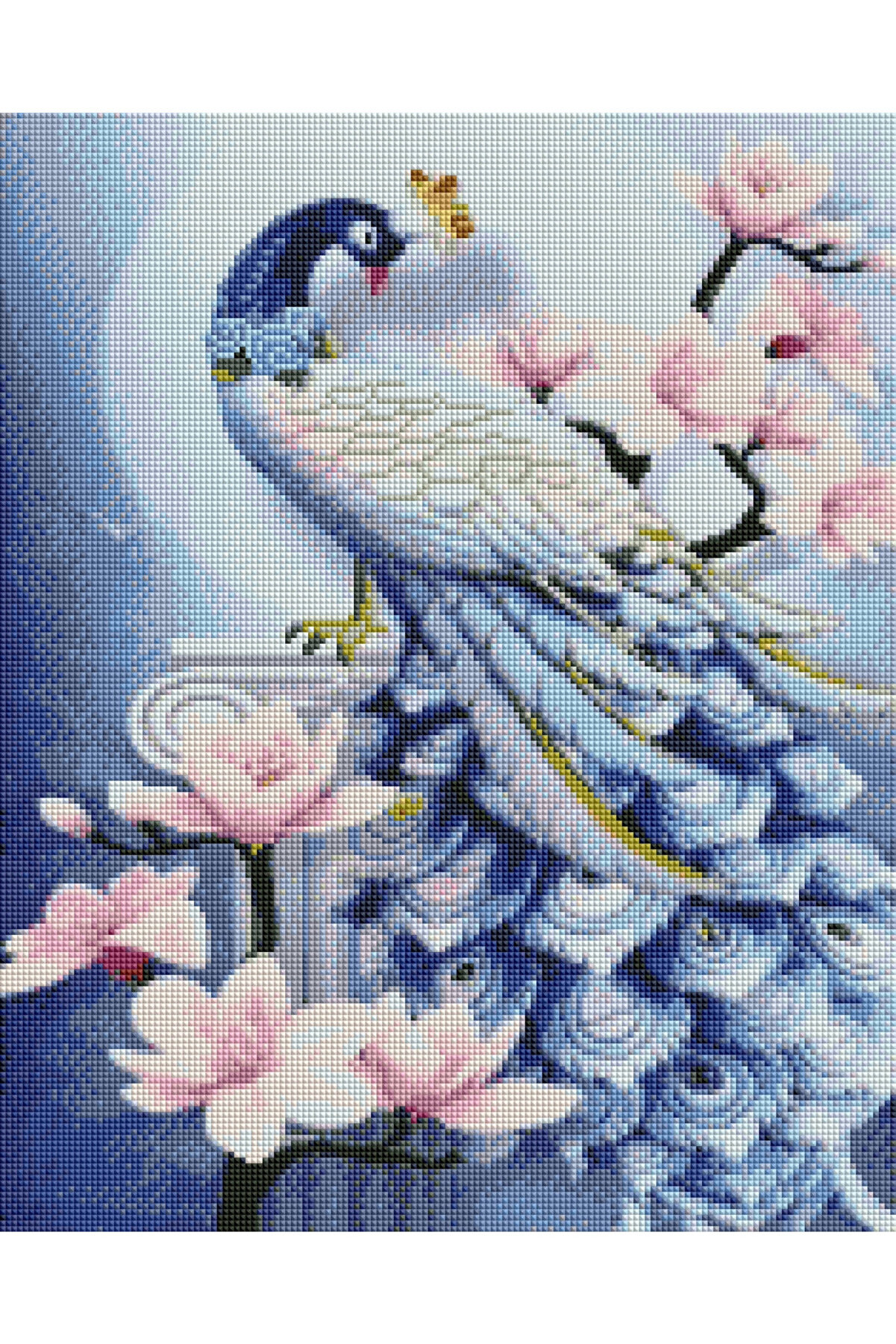 Hondep 5D Sayılarla Elmas Boyama 50X40 Cm Kendi̇n Yap Dıy Puzzle Hobi̇ Seti̇ Mozai̇k Tablo Dekorasyon