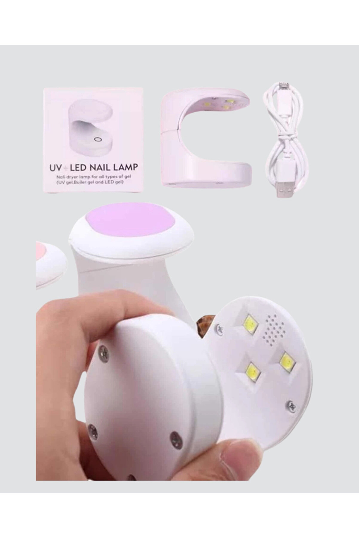 Uv Ve Led Jel Kurutmaya Uygun – Çi̇ft Dalga Boylu Mi̇ni̇ Kurutucu