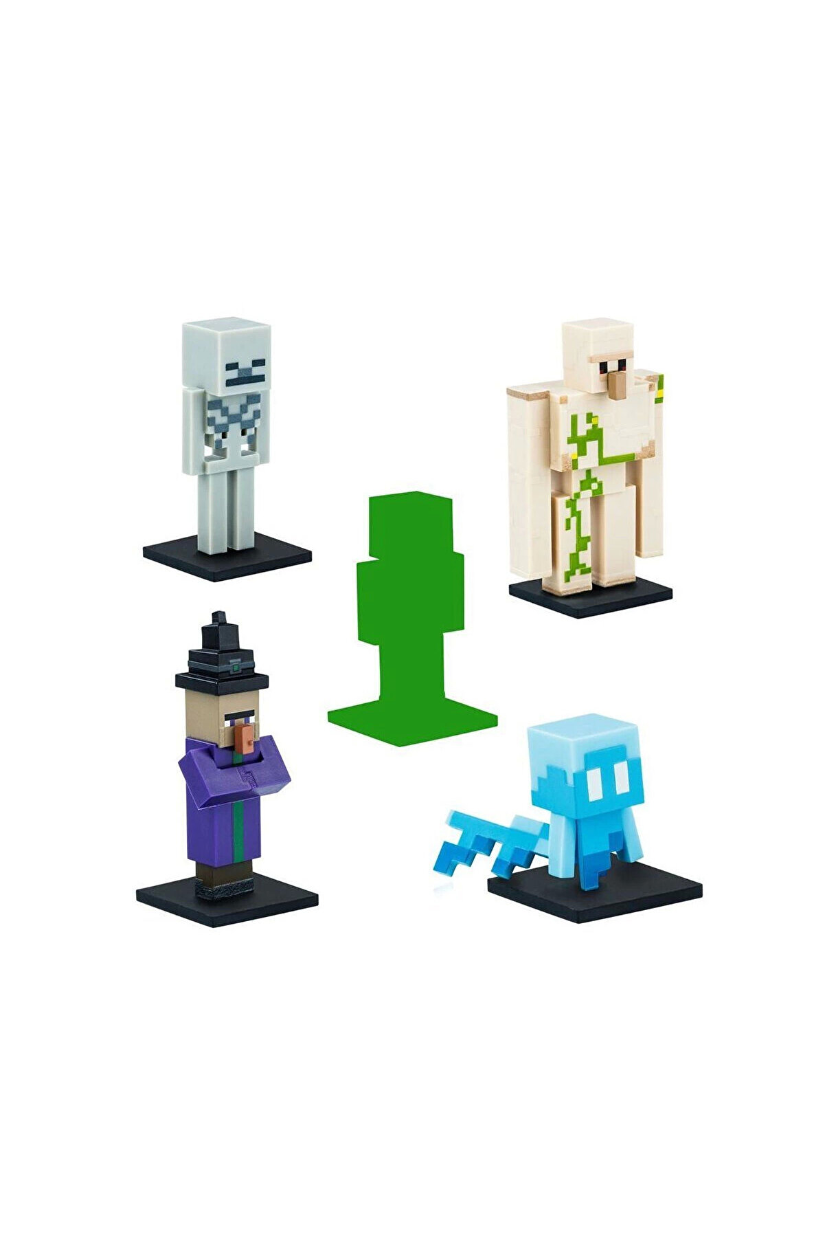 Pmı Mc2040 Mi̇necraft 3D Fi̇gür Toppeez 5Li̇ Set