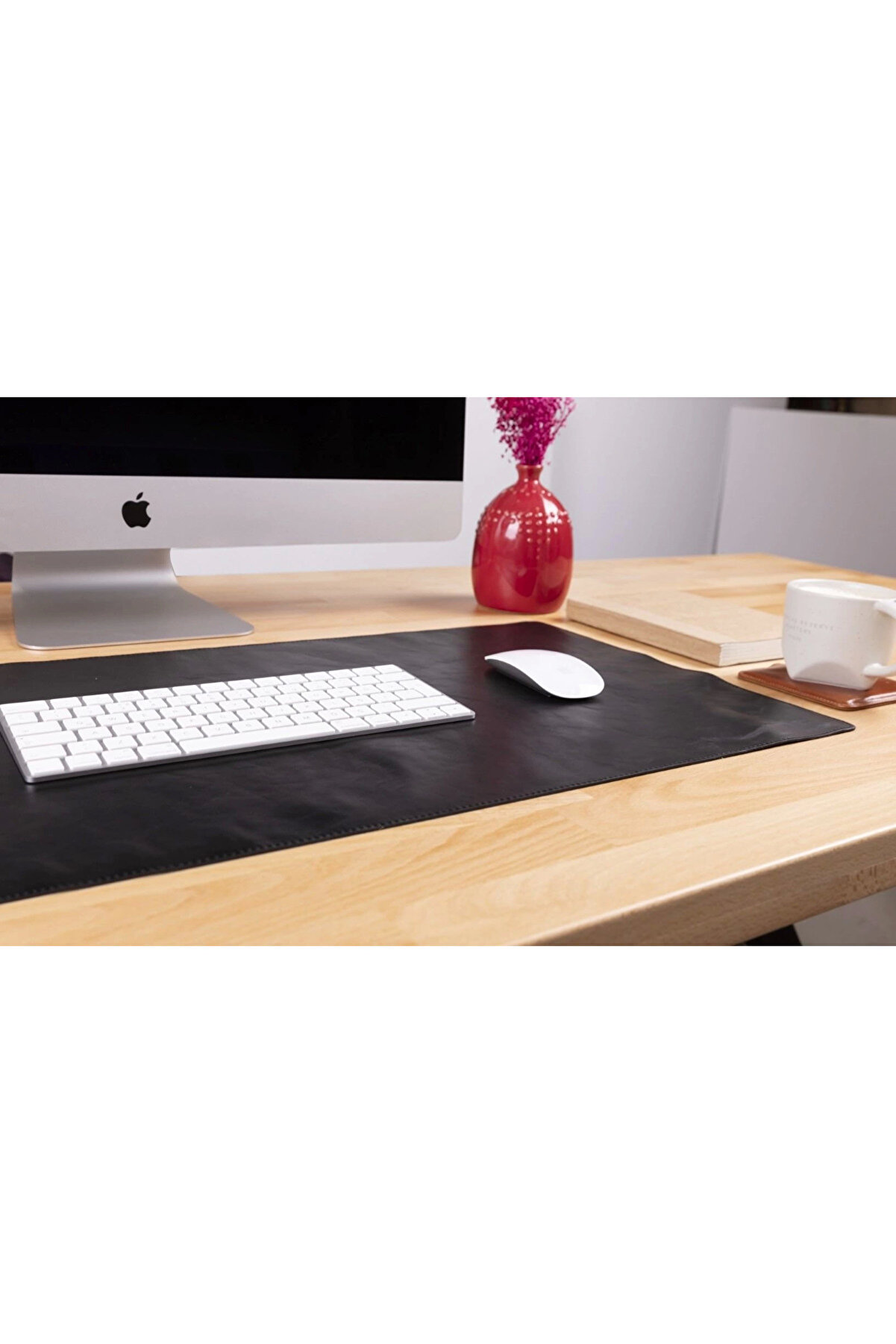 Deri̇ Masa Matı 80*37Cm Rst1 Si̇yah