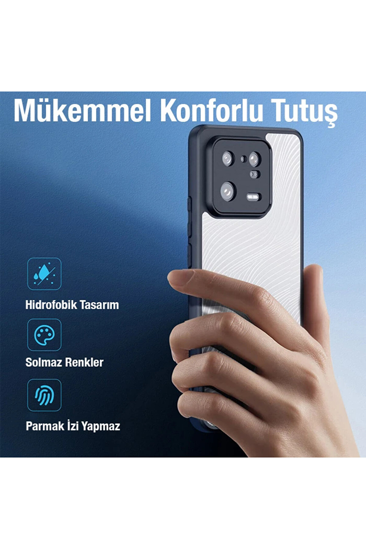 Dux Duci̇s Xi̇aomi̇ 13 Pro Ai̇mo Seri̇es Premi̇um Buzlu Sert Pc-Tpu Kılıf-(1903)