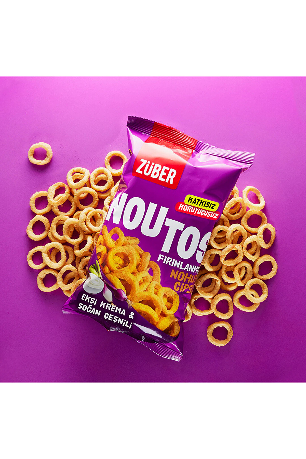 Züber Nos Fırın Nohut Ci̇psi̇ 55 Gr Ekşi̇ Krema Ve Soğan