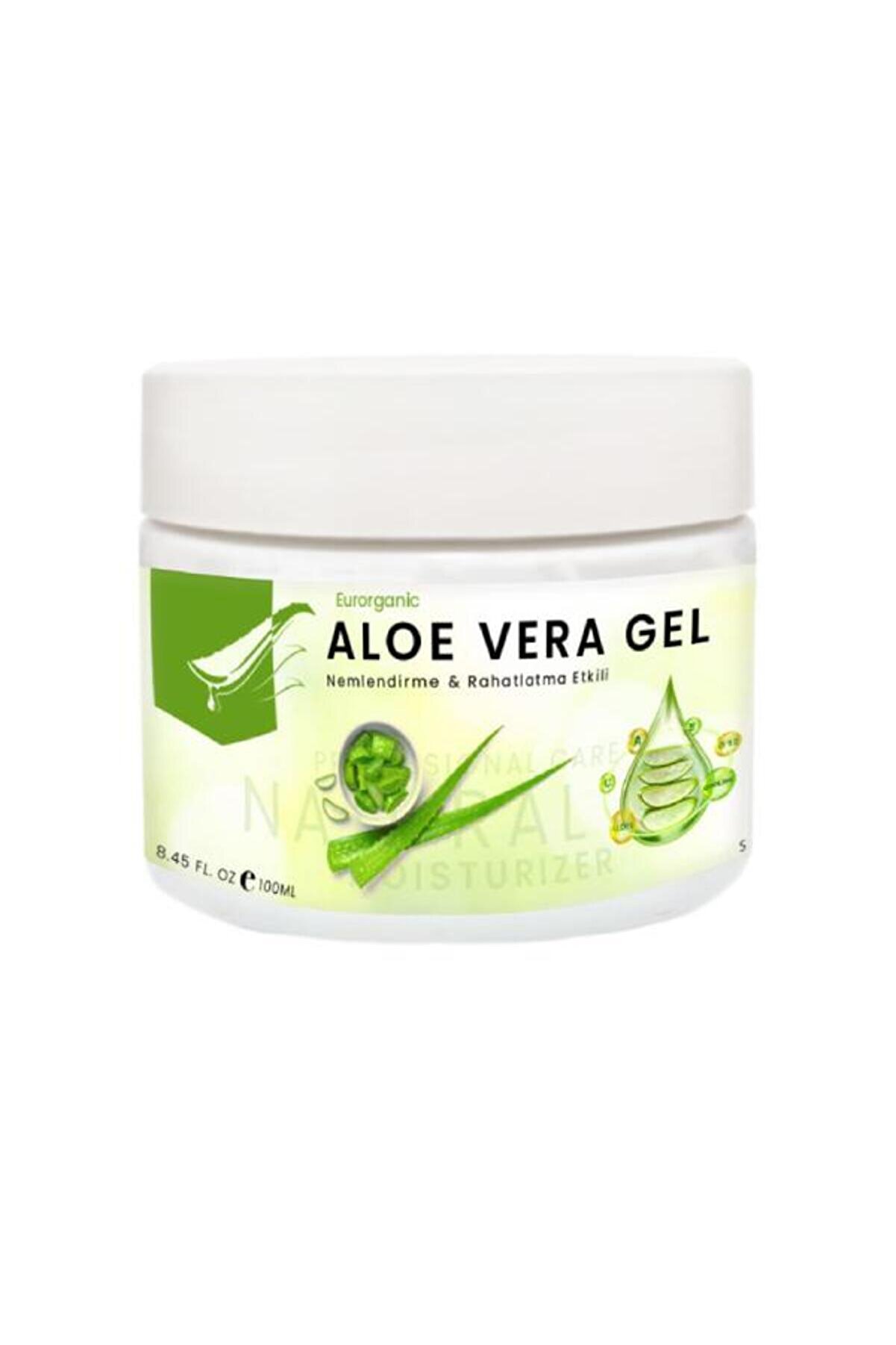 Adoi̇l Eurorgani̇c Aloe Vera Jel Ci̇ldi̇ni̇z İçi̇n Ferahlama Ve Nem Dokunuş 100 Ml X 1 Adet