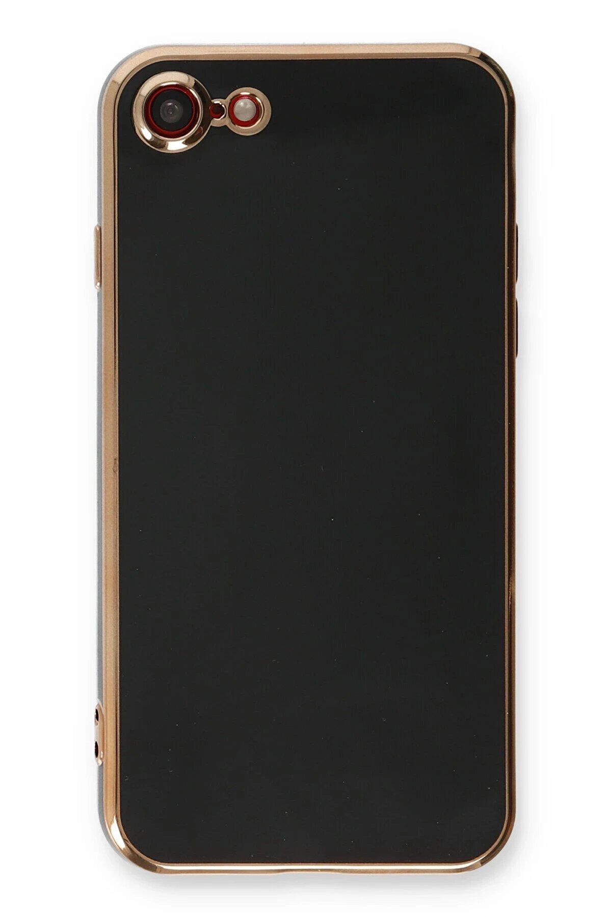 İphone 7 Kılıf Volet Si̇li̇kon - Si̇yah