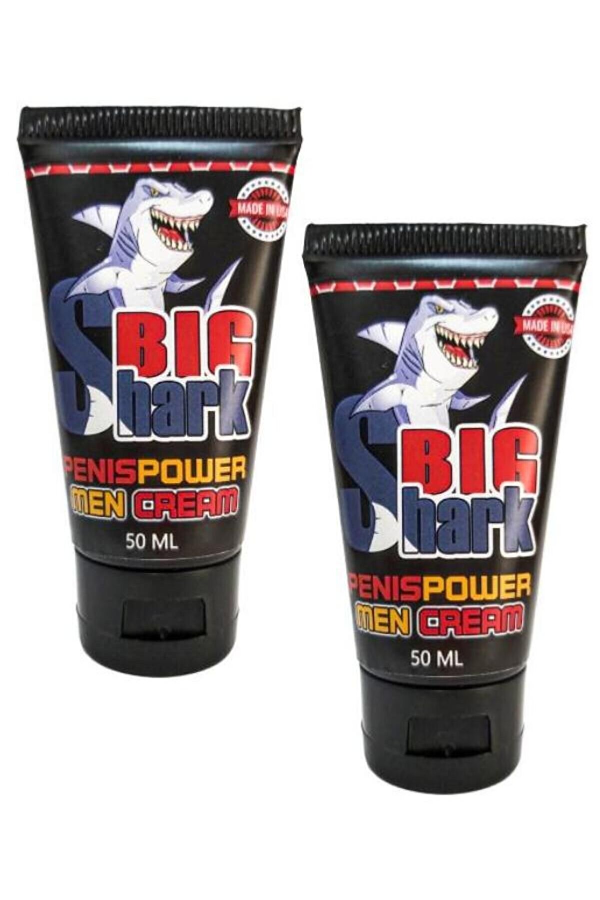 Adoil Big Shark Power Creams Erkeklere Sertleştirme Etkisi Kremi 50 ml X 2 Adet