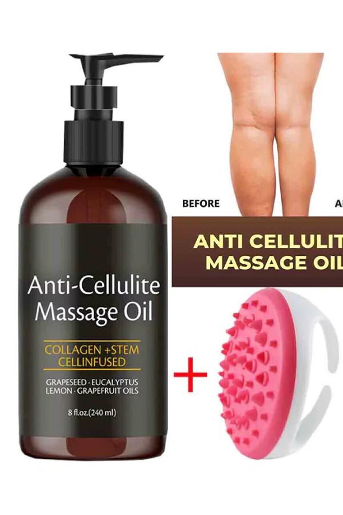 Adoi̇l Anti̇ Cellulıte Sıkılaştırıcı Yağı Yakıcı Bakım Yağı 240 Ml