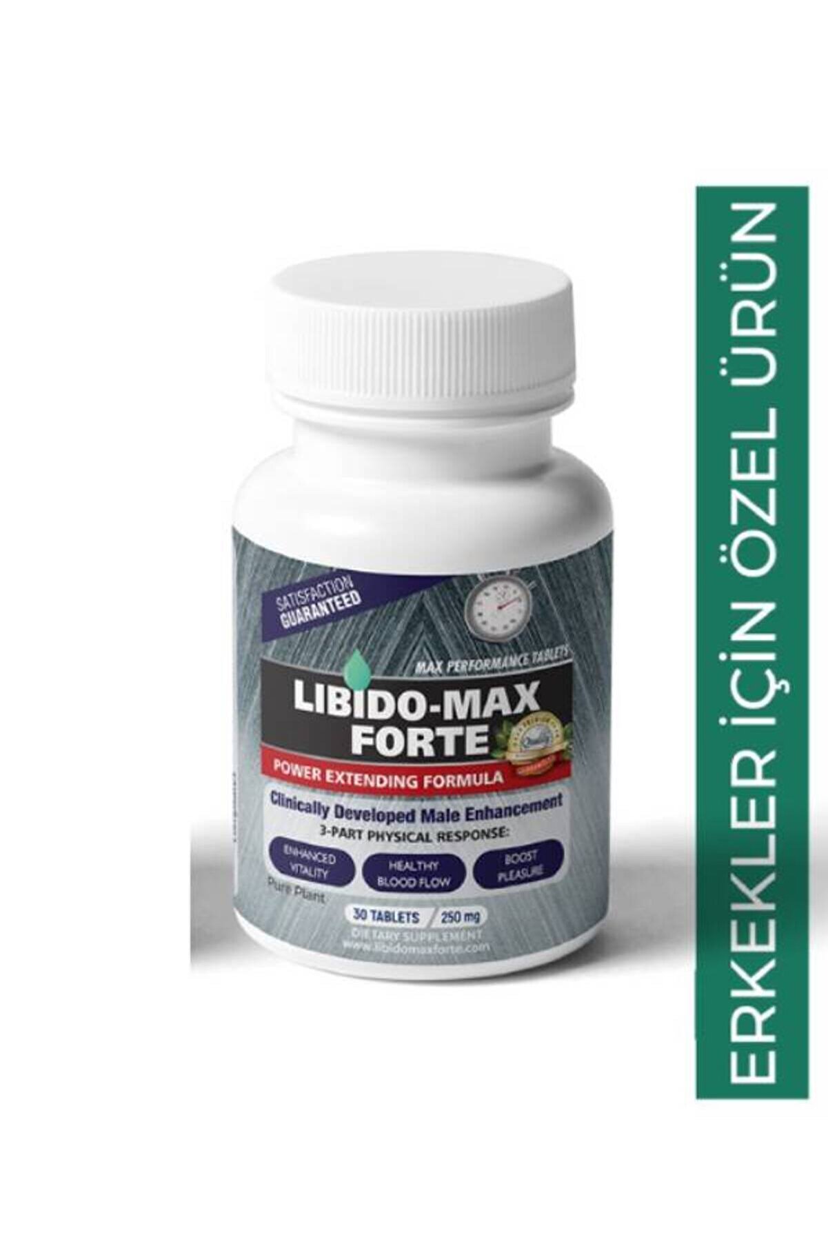 Li̇.bi̇do Max Forte Sertlesti̇ri̇ci̇li̇ Büyütücülü Destekleyi̇ci̇ 30 Lu X 1 Adet+ Lustra Masaj Yağı