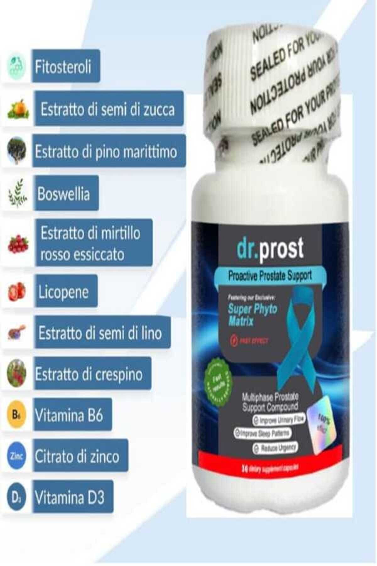 Adoi̇l Dr.prost Erkeklere &Ouml;zel Destekleyi̇ci̇ 30 Lu X 2 Adet