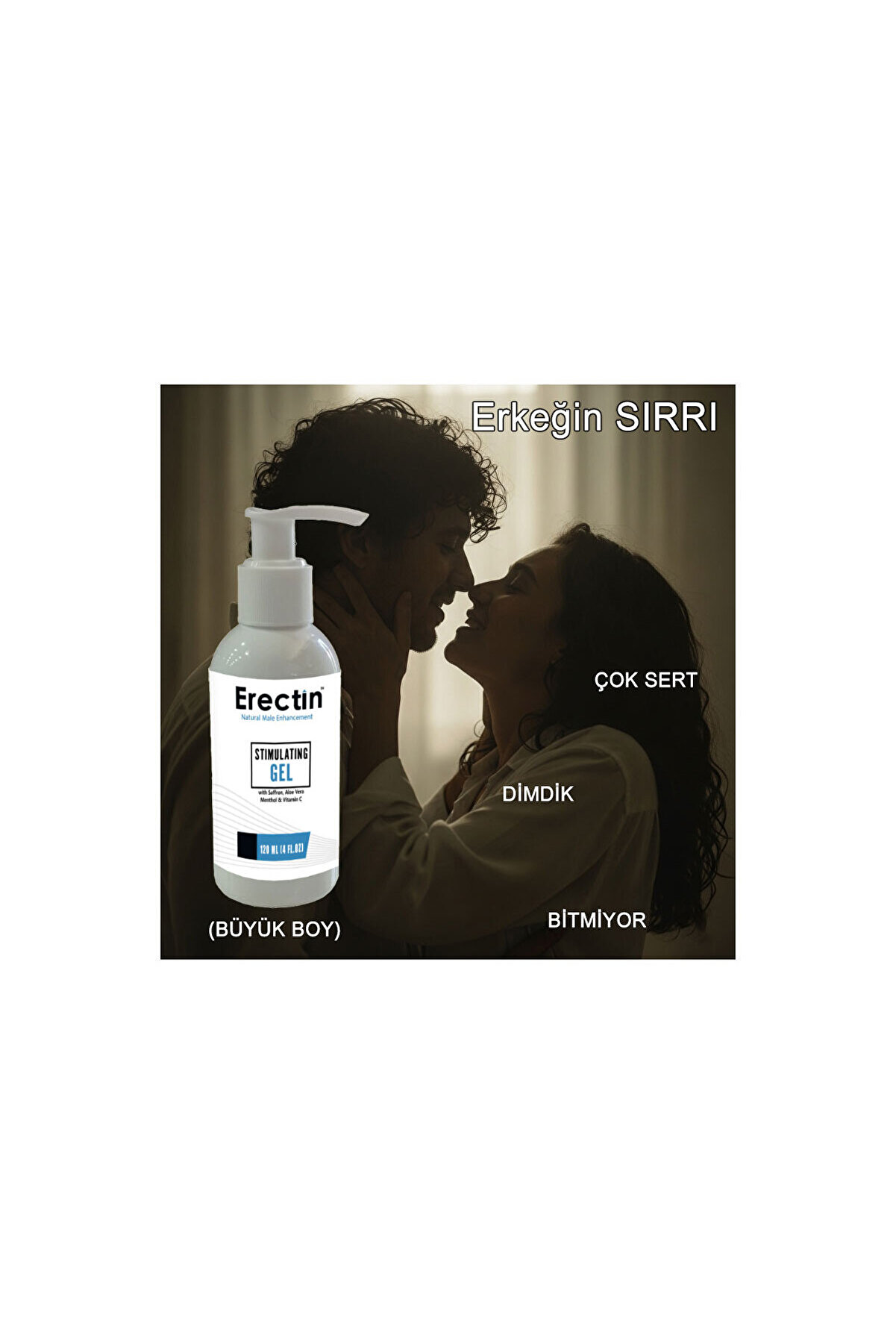 Adoi̇l Erecti̇n Jel Sertleşmeye Destekleyi̇ci̇ Bakım Jeli̇ 120 Ml X 1 Ad.+Lustra Masaj Yağı