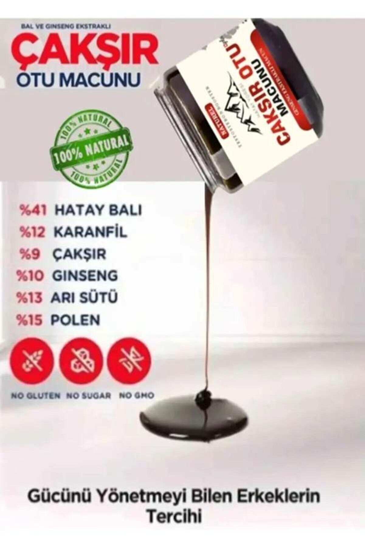 Hatay Çakşır Otu Erkeklere Özel Destekleyi̇ci̇ 240 Gr X 1 Ad. + Kayganlaştırıcı Jel