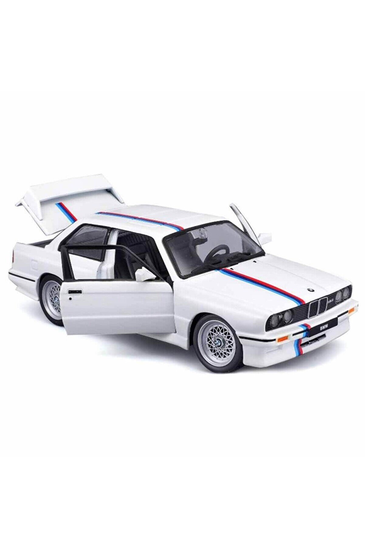 21100 Burago 124 Bmw M3 1988 Model Araba