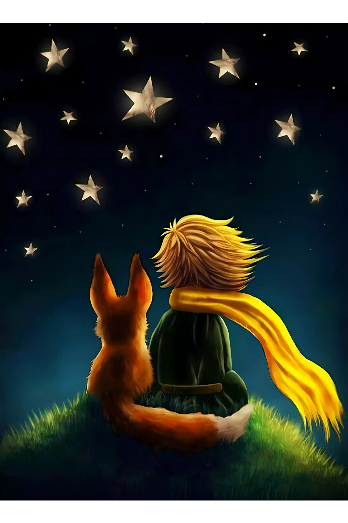 Hondep 5D Sayılarla Elmas Boyama 50X40 Cm Kendi̇n Yap Dıy Puzzle Hobi̇ Seti̇ Mozai̇k Tablo Dekorasyon