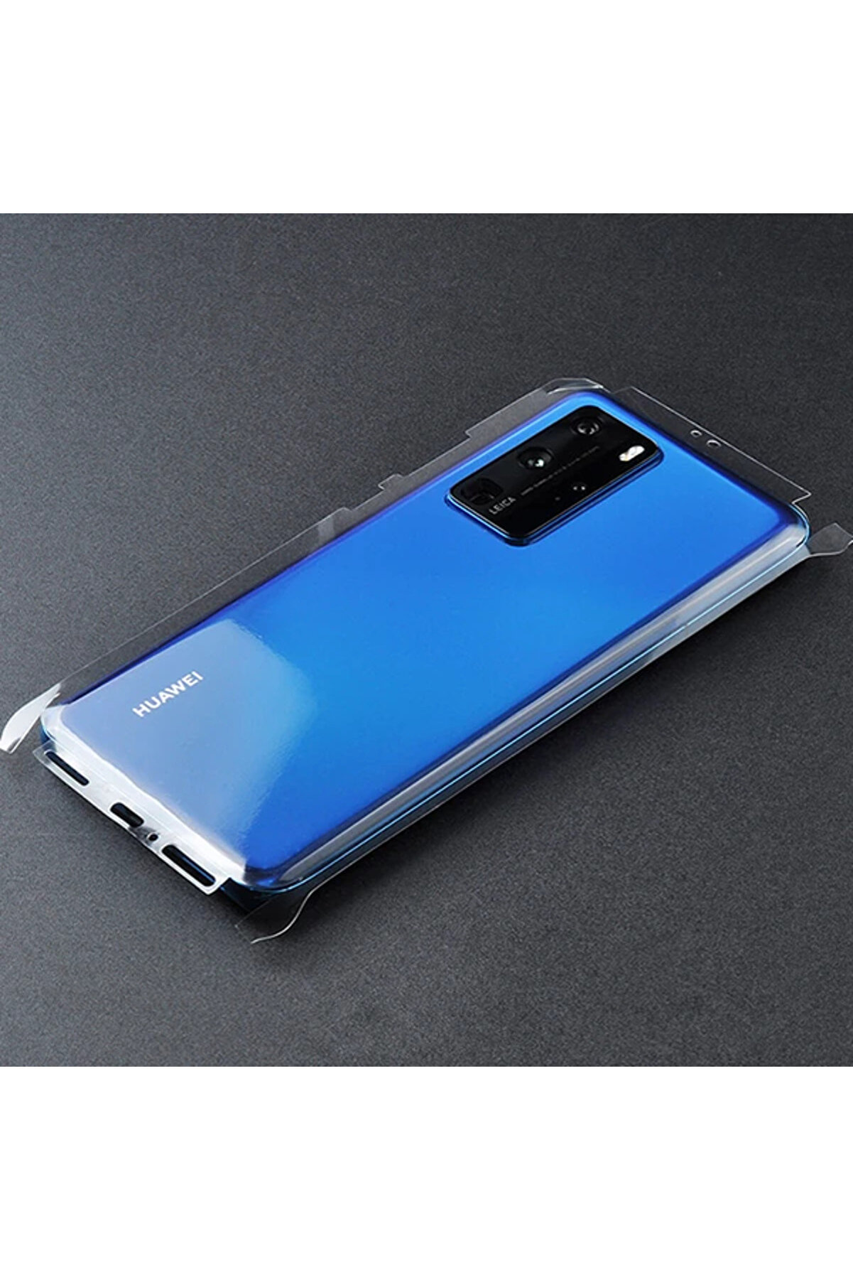 Huawei̇ P40 Pro Hi̇drojel Hayalet Arka Tam Kaplama Fi̇lm-(1903)
