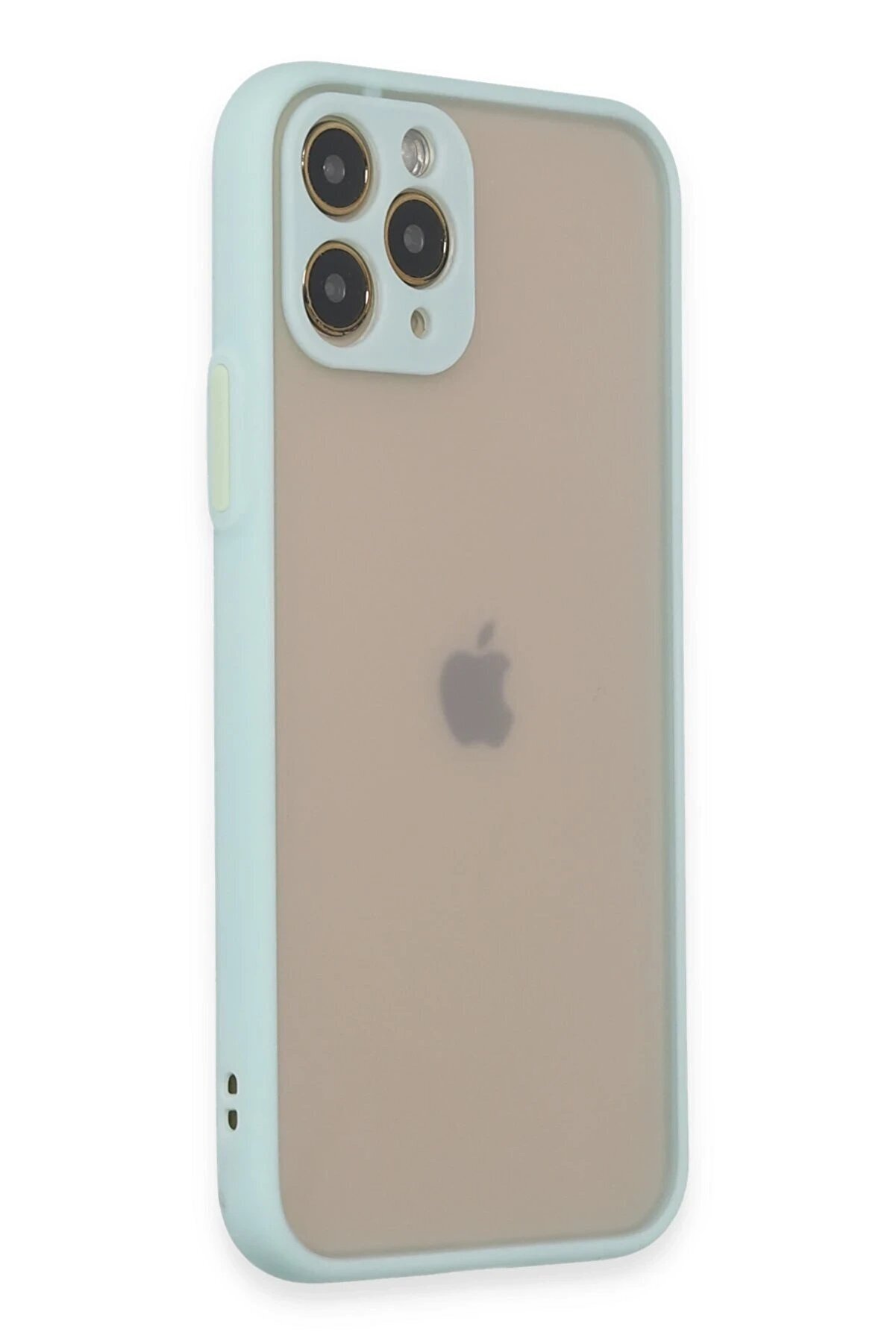 İphone 11 Pro Kılıf Montreal Si̇li̇kon Kapak - Turkuaz