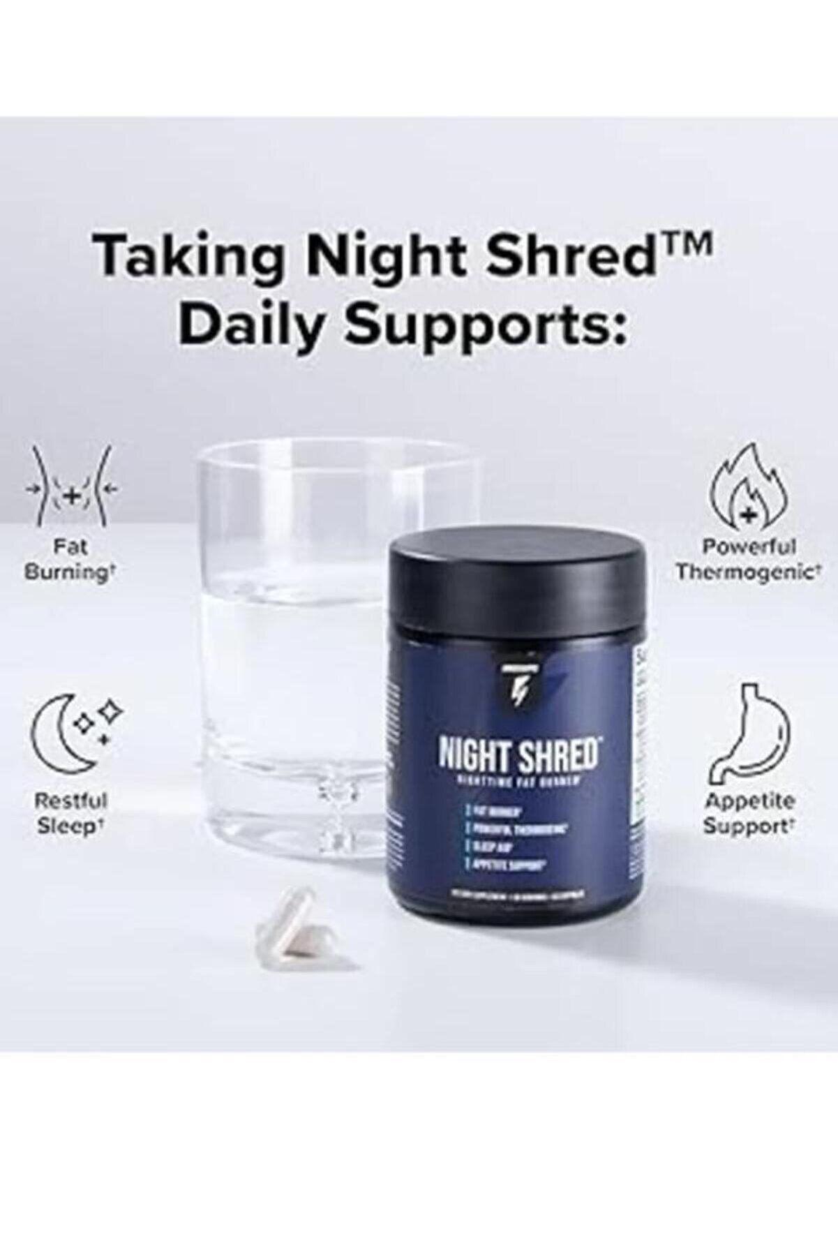 Adoi̇l Ni̇ght Shread Ti̇me Fat Burner Destekleyi̇ci̇ Ürün 60 Lı X 1 Adet