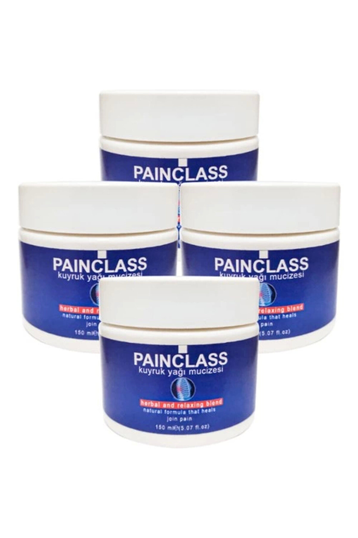 Elit PAIN CLASS Büyük Boy Kuyruk Yağı Kremi 150 ml x 4 adet