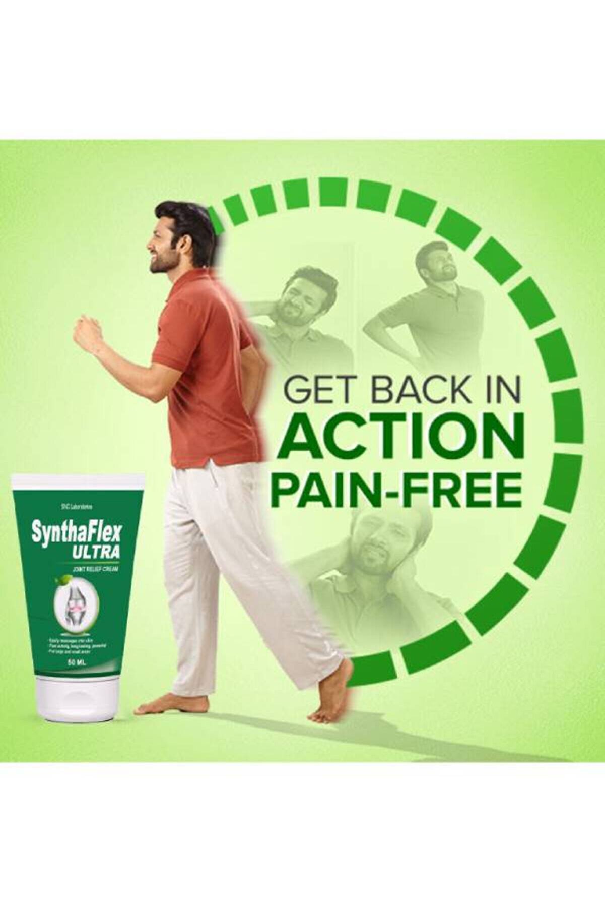 Synthaflex Ultra Masaj Kremi̇ 50 Ml X 1 Ad+Masaj Yağı