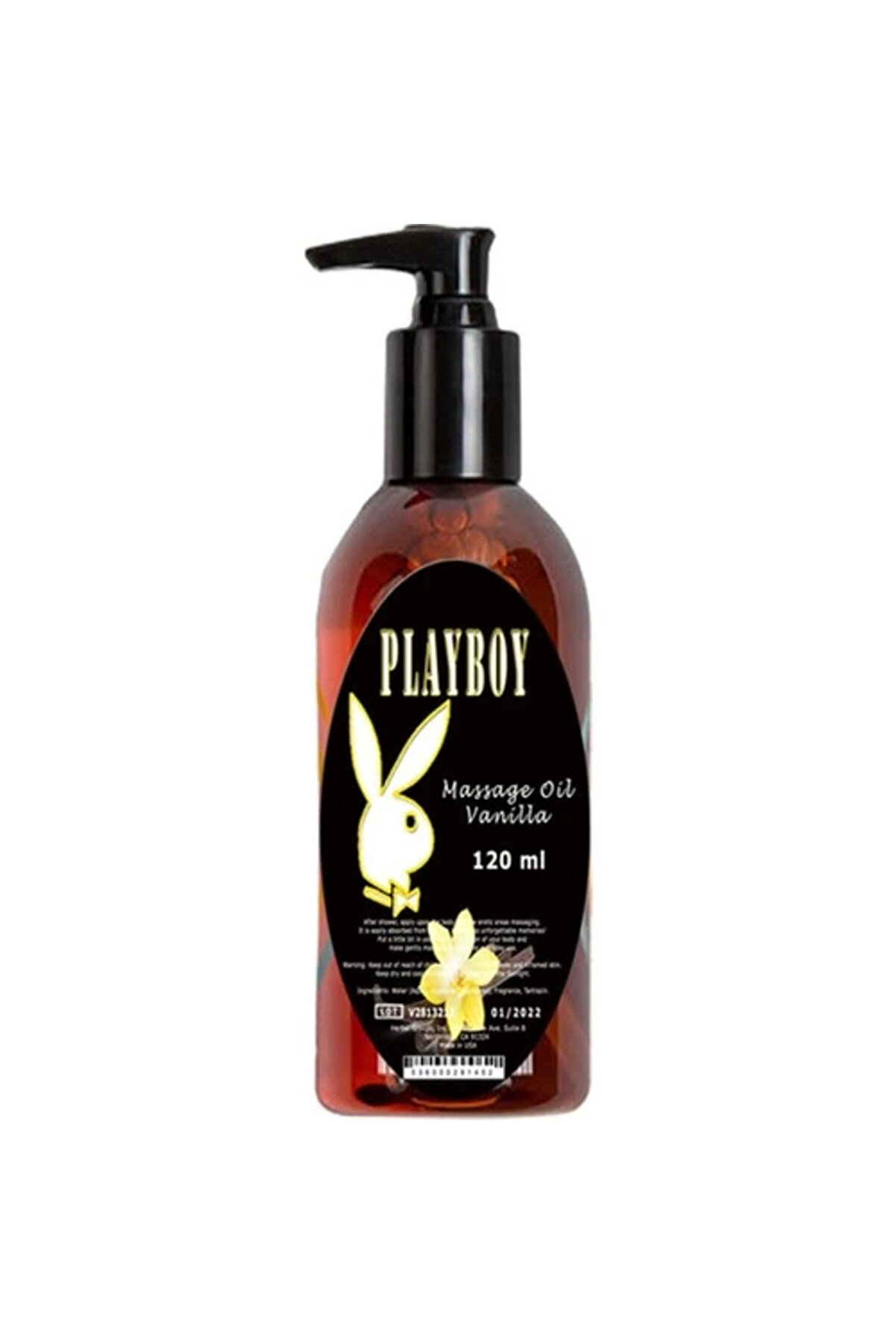 MURAHZE Playboy Aromaterapi Vanilyalı Masaj Yağı 120 ml / 120ml Playboy Vanilla Massage Oil