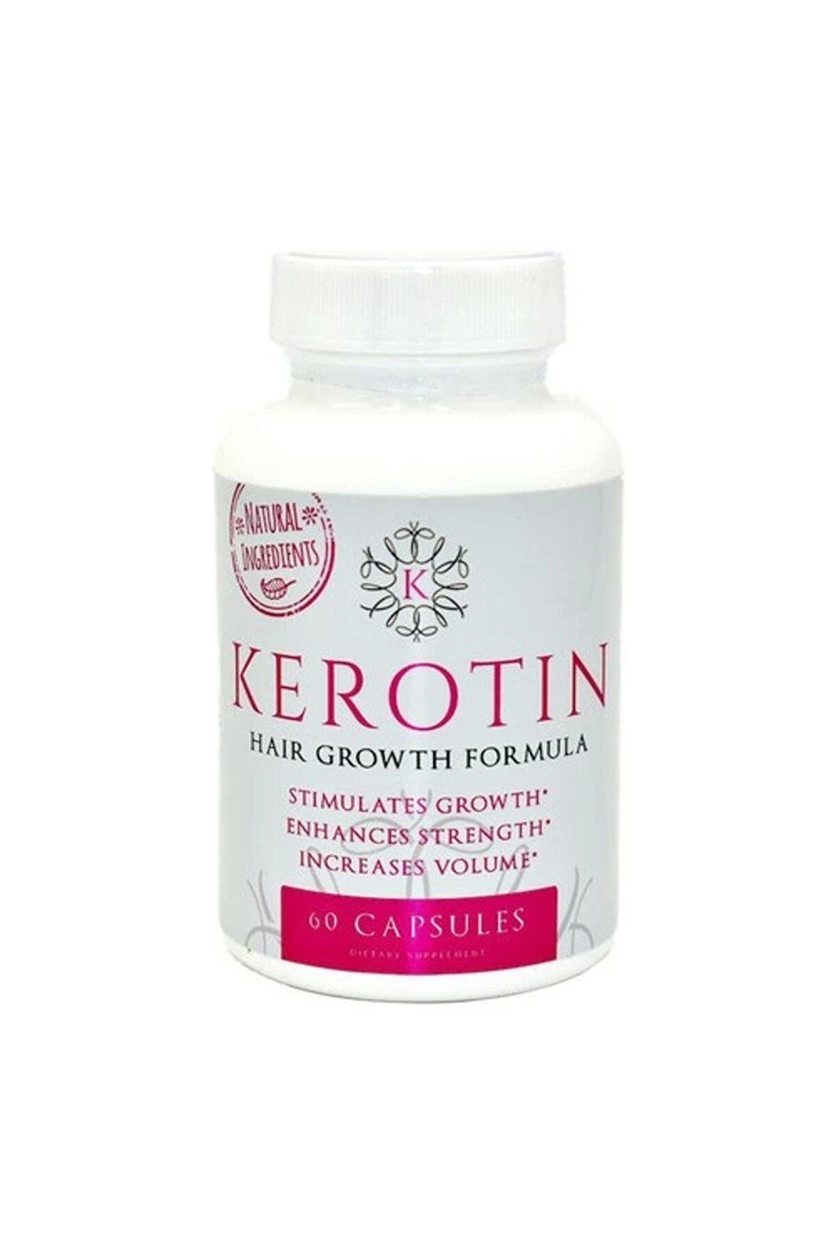 Ekince Kerotin Hair Growth Vitamins 60'Lı