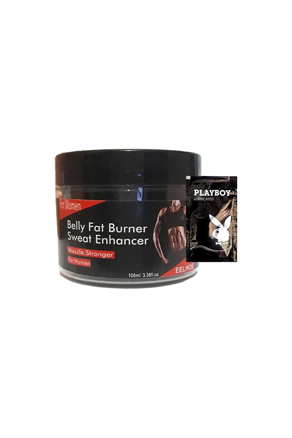 Elit Belly fatBurner Sweat Enhancer Kadınlar için krem 100 ml + 1 Adet Jel ile