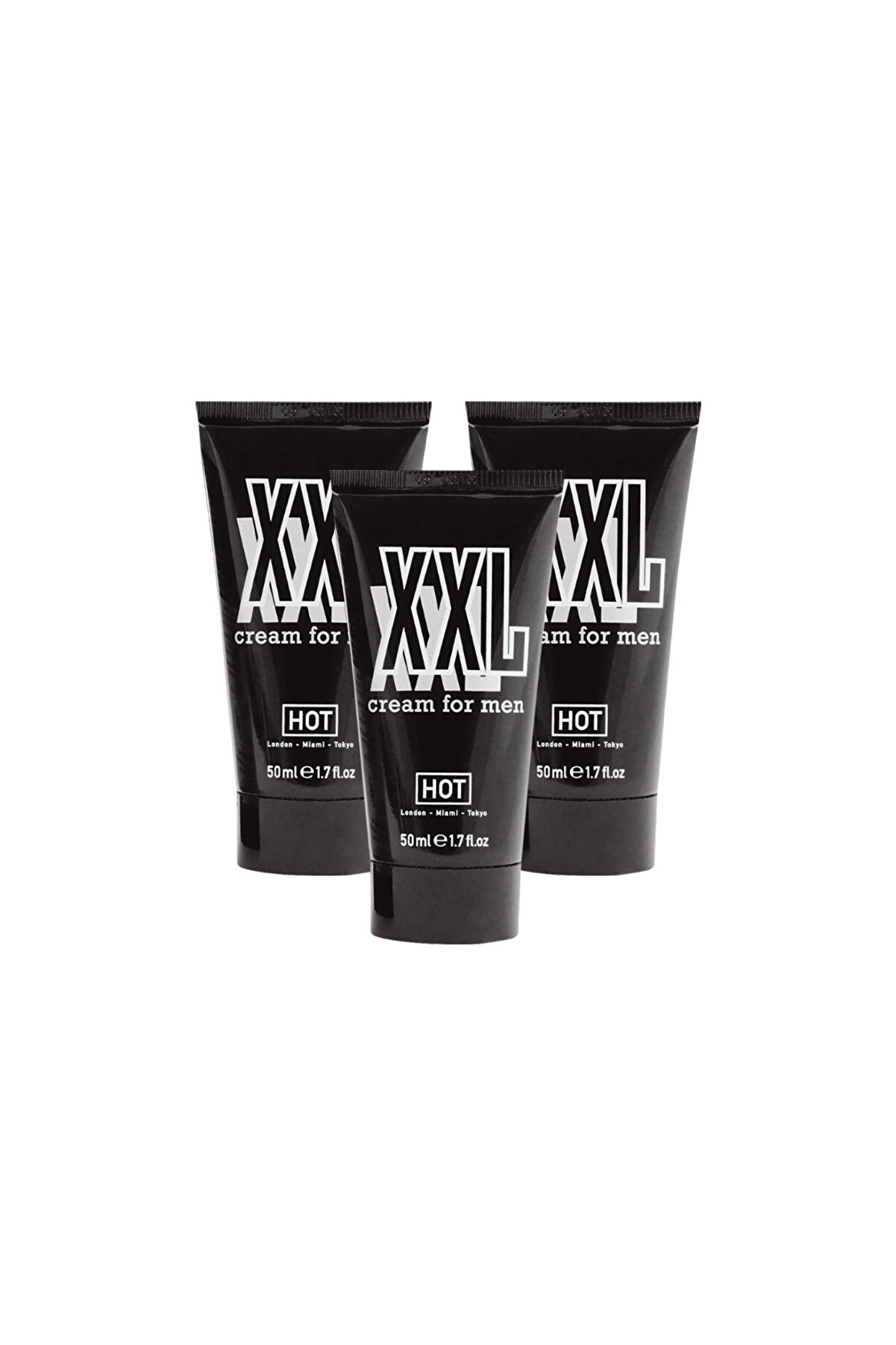 Ekince HotXXL Cream Men Hardener Delayer Enlarger 3 Tane 50 ml Erkeklere Özel Boyut Kremi Bkn1EK323