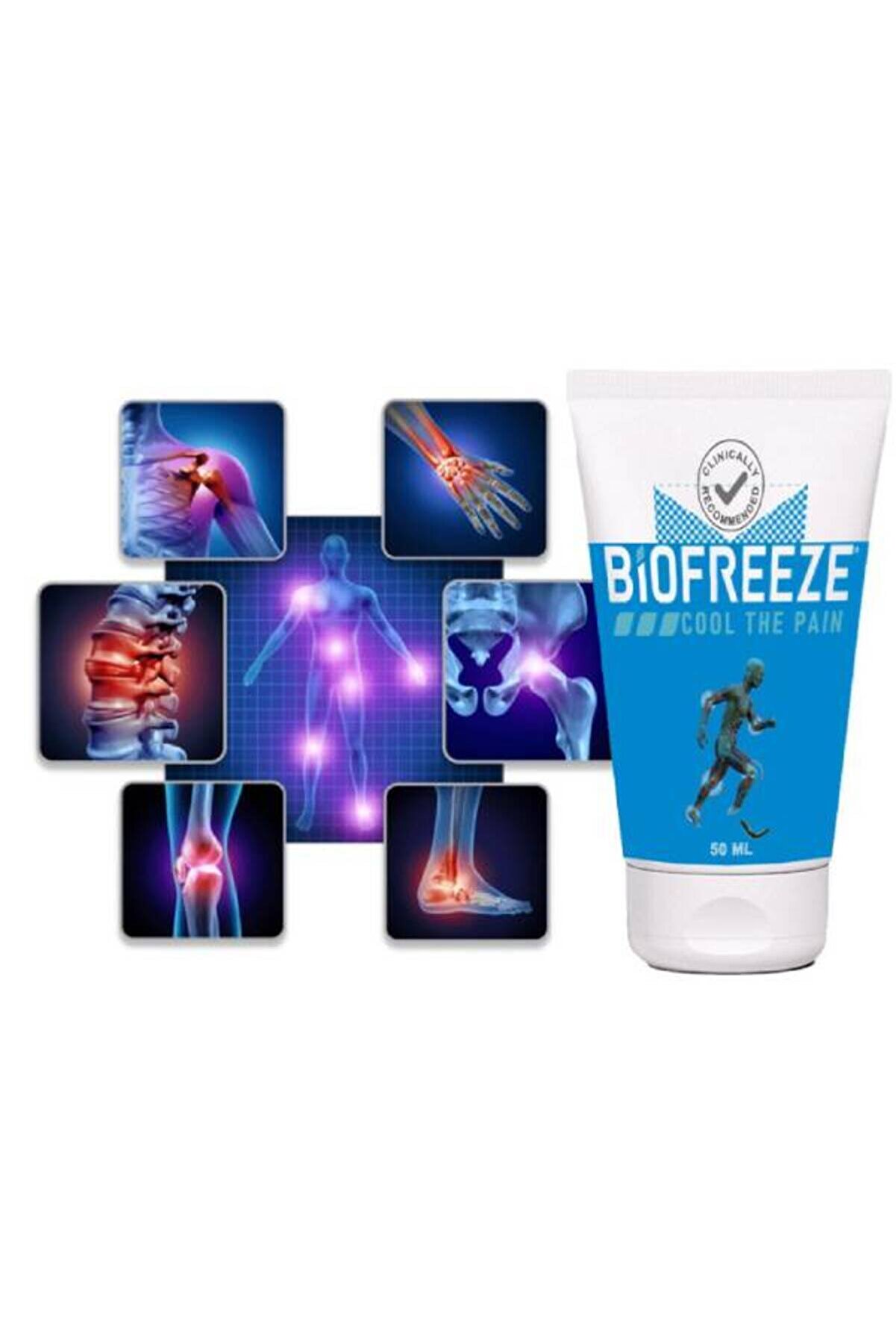 Bi̇ofreeze Cool The Masaj Kremi̇ 50 Ml X 1 Ad+Masaj Yağı İle