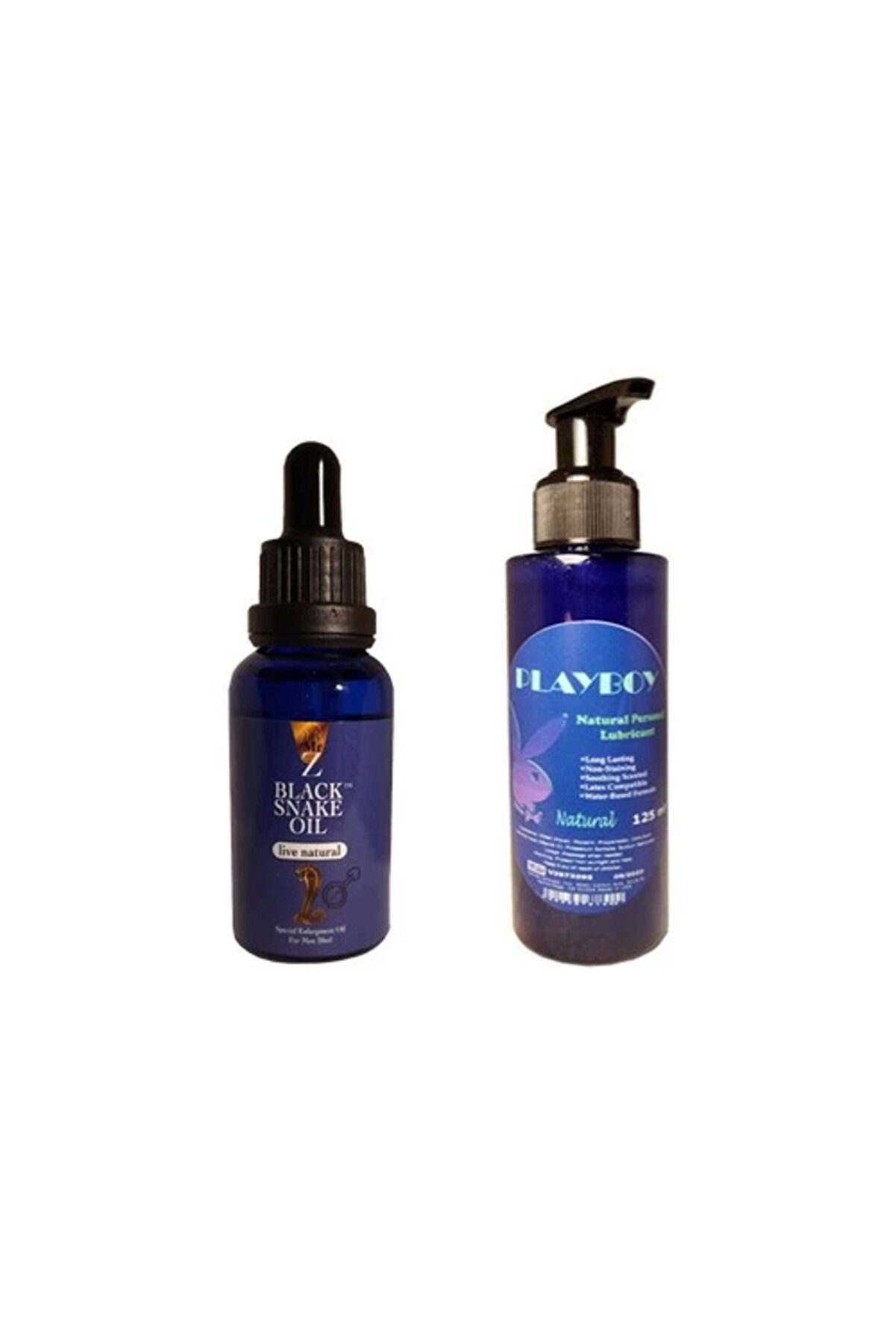 Ekince Hintohu Black Snake Erkekler Için For Men Playboy Natural Personal Lubricant 125 ml