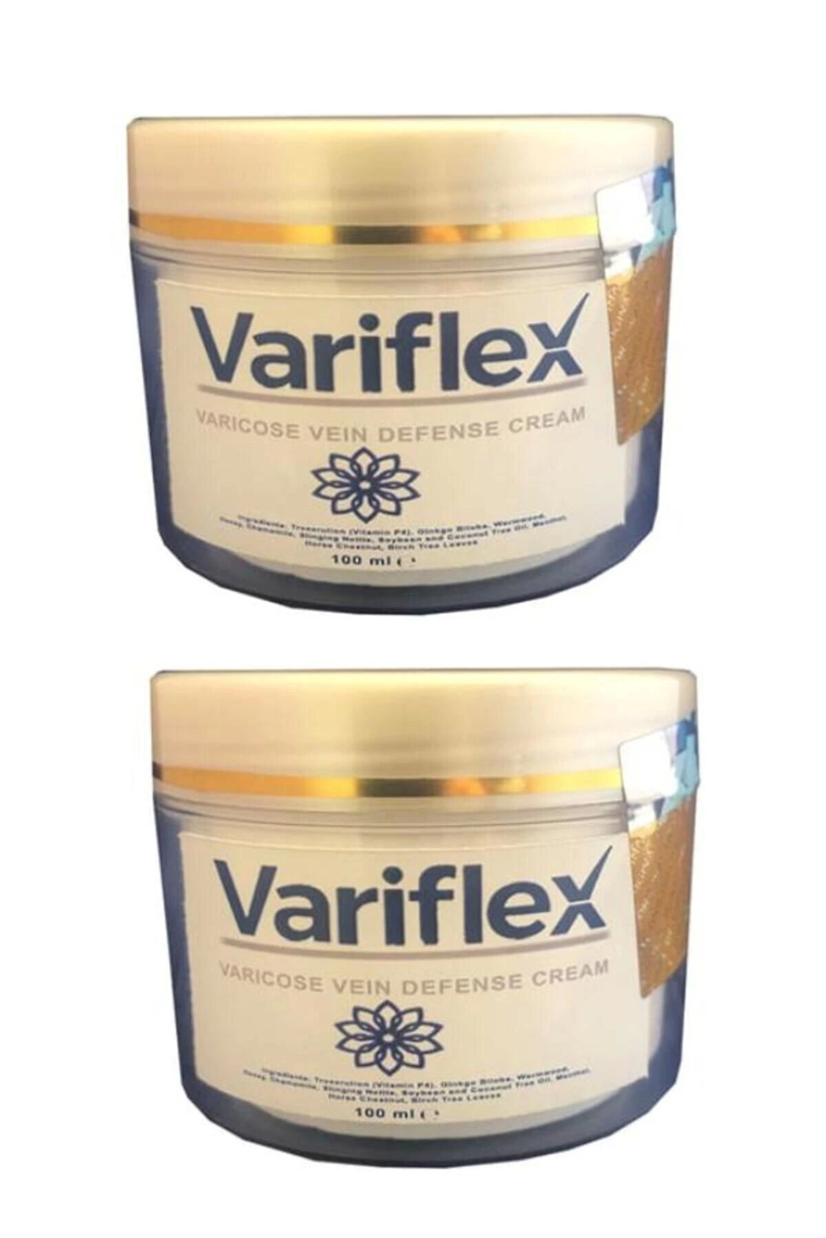 Ekince Variflex Varicose Vein Defense Bacak Var.isleri Için Masaj Bakım Kremi 100 ml 2 Adet