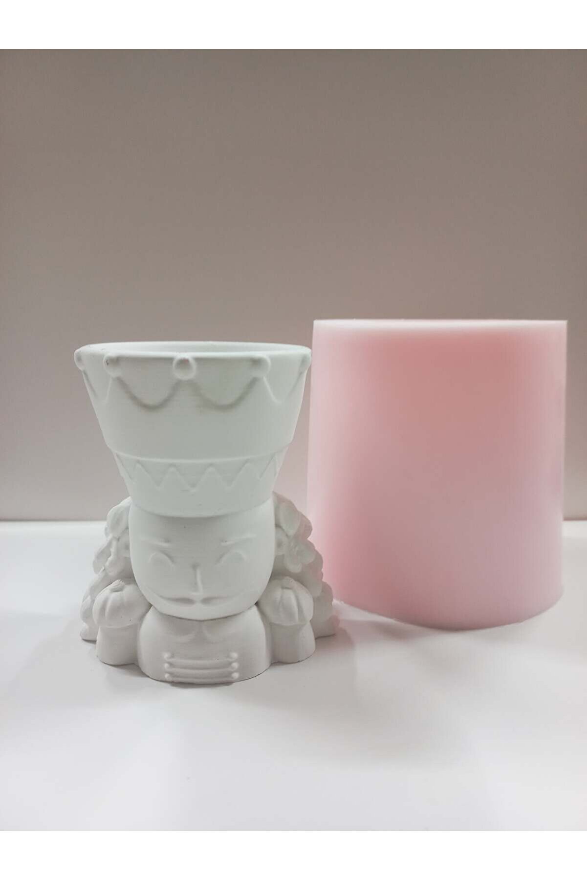 Kalıpcınızburada Kral Saksı Si̇li̇kon Kalıp - K6280