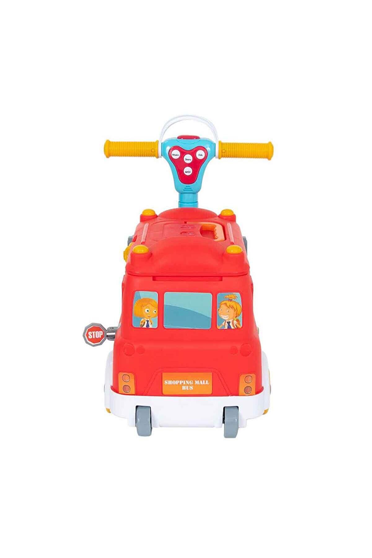 2İn1 Sesli̇ Ve Işıklı Süpermarket Otobüsü Oyun Seti̇ 28 Parça