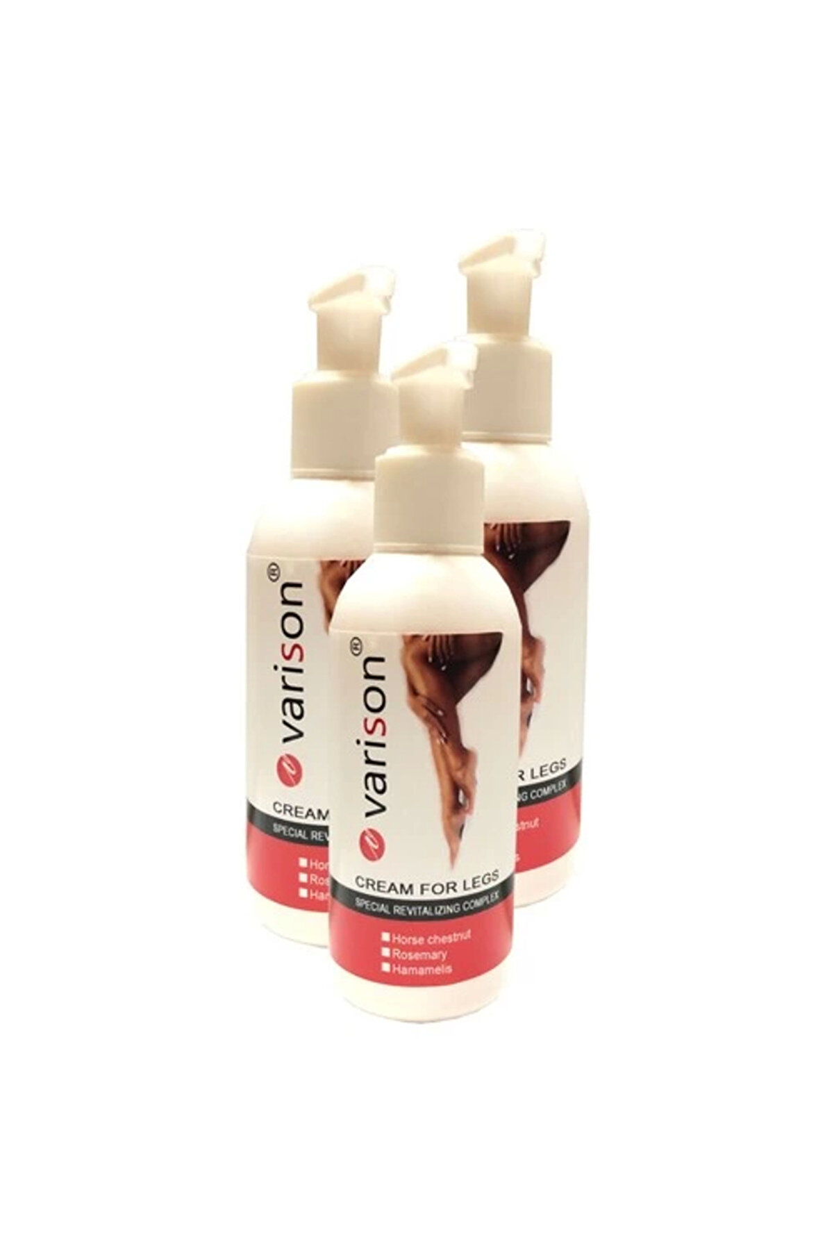 Ekince Varison Varicose Vein Defense Cream ,,diz,bacak Bakım Kremi 120 ml 3 Adet