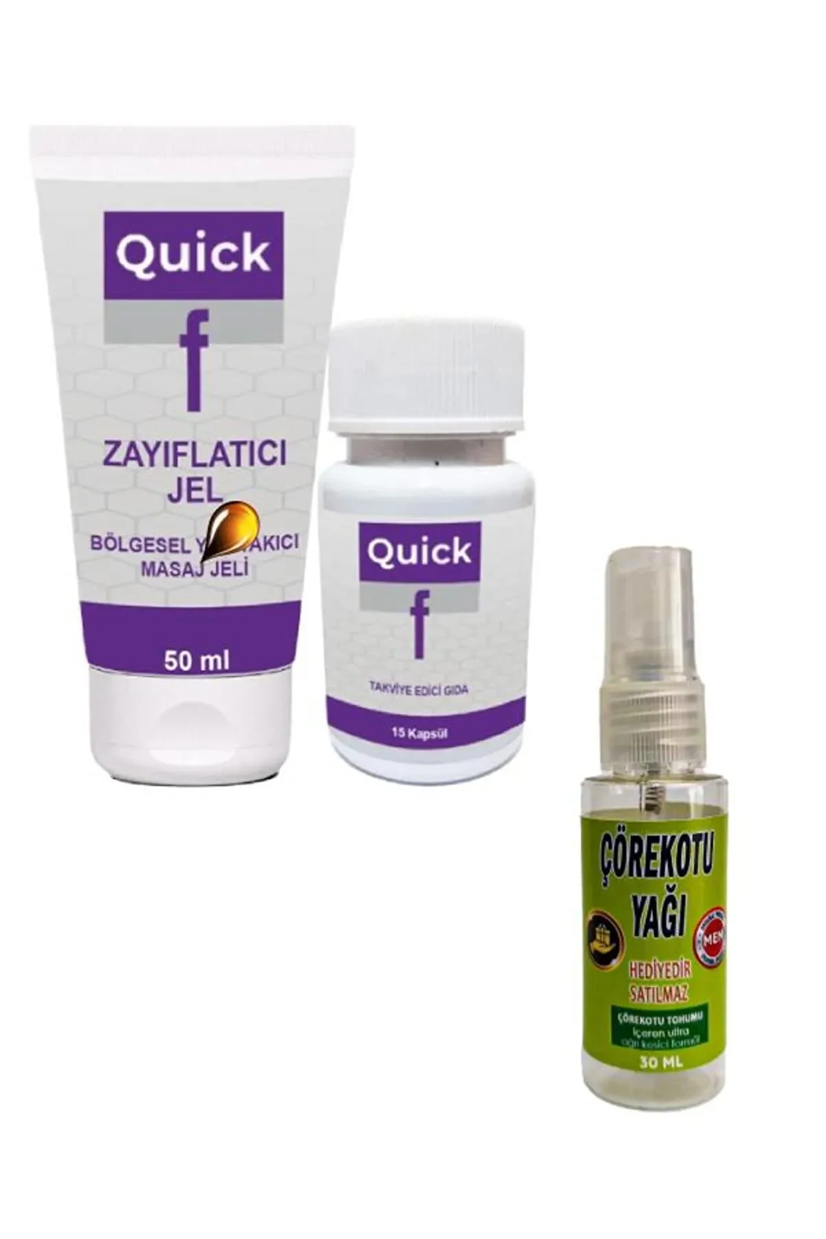 Eli̇t Qui̇ckf Bakım Seti̇ + Masaj Yağı 30 Ml