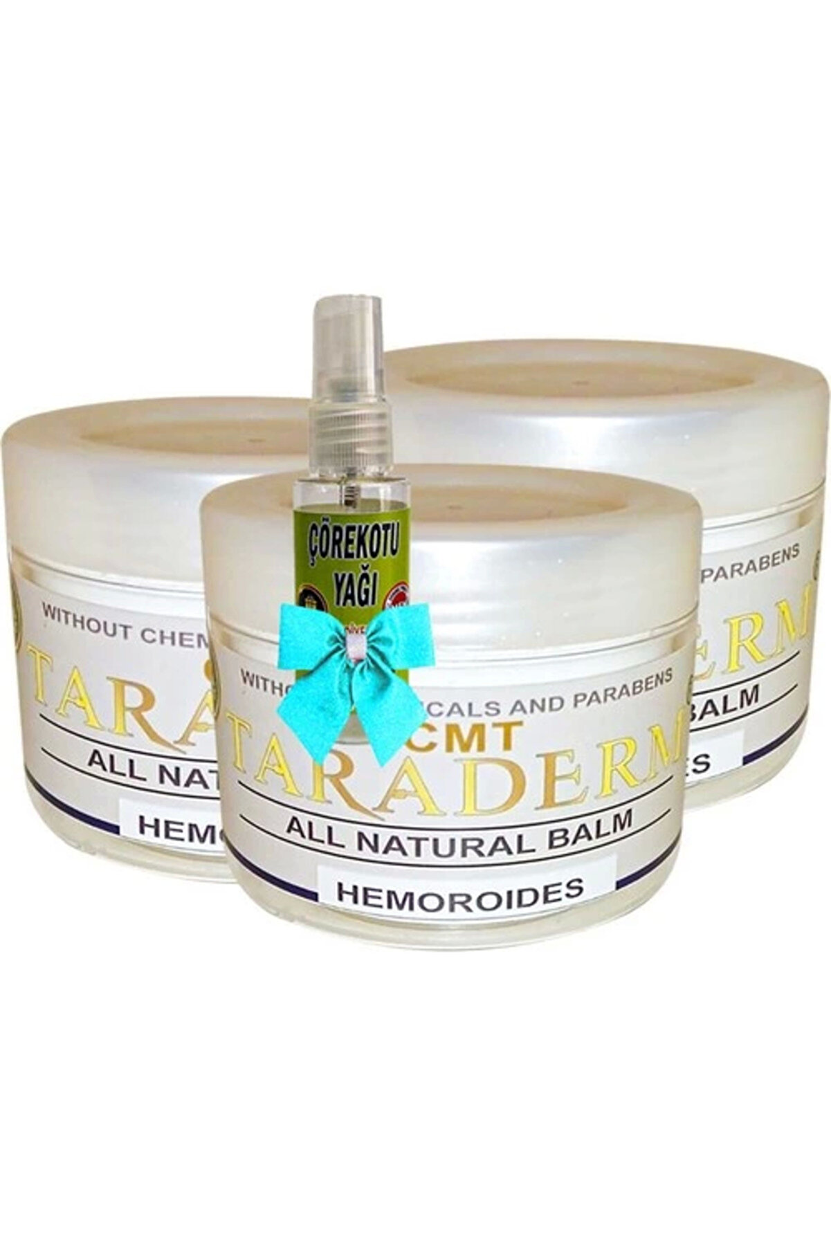 STİL KÖŞESİ Taraderm Cream 100 Ml X 3 Adet + Çörek Otu Yağı 30 Ml
