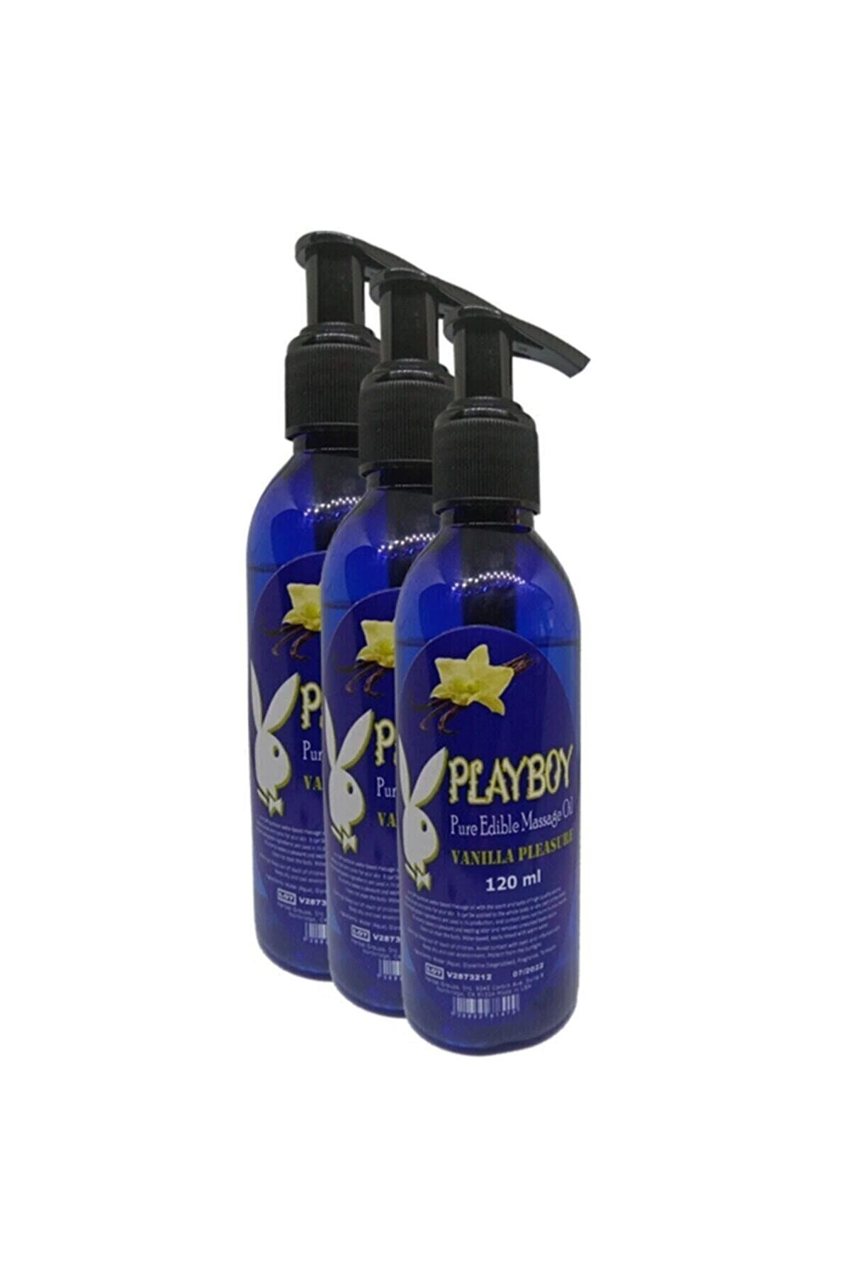 NovaBox Pure Aromaterapi Massage Oil 120ml Vanilya Aromalı Masaj Yağı 3 Adet